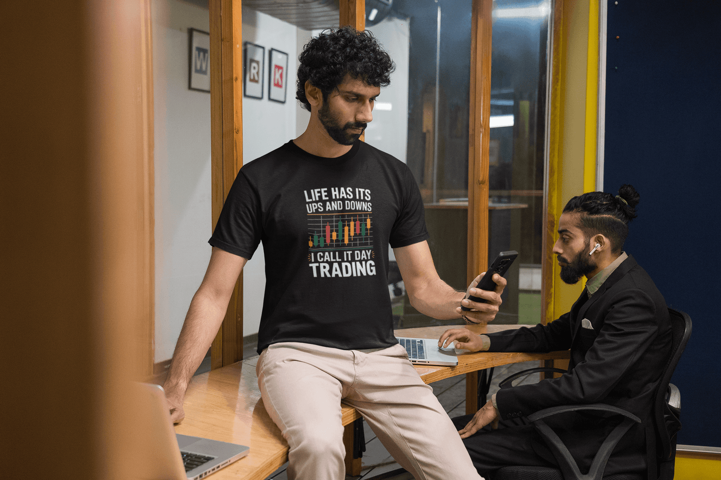 Life Has Its Ups and Downs - Premium Unisex Tshirt