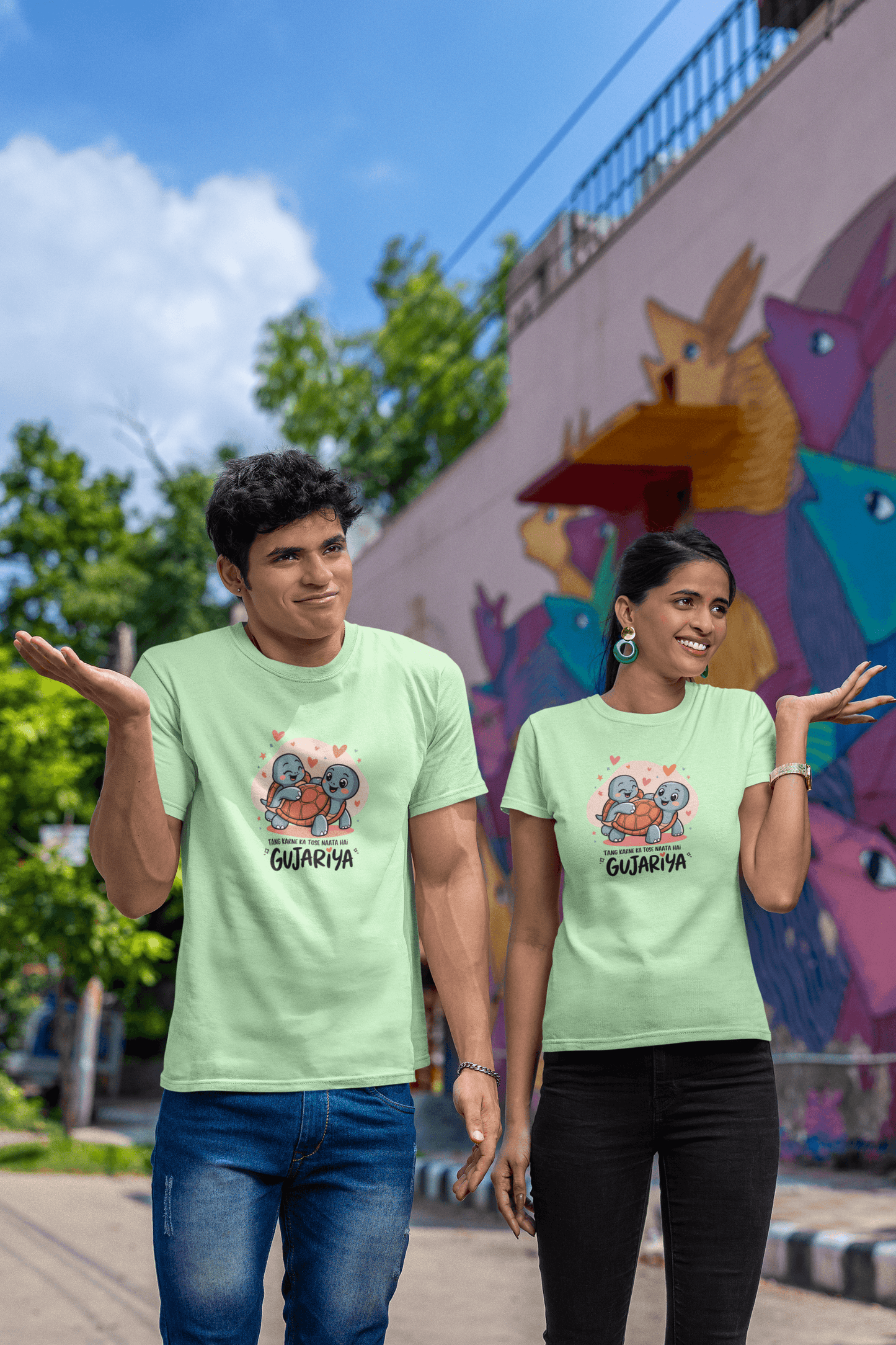 Tang Karne Ka Tose Naata Hai Gujariya - Premium Unisex Tshirt