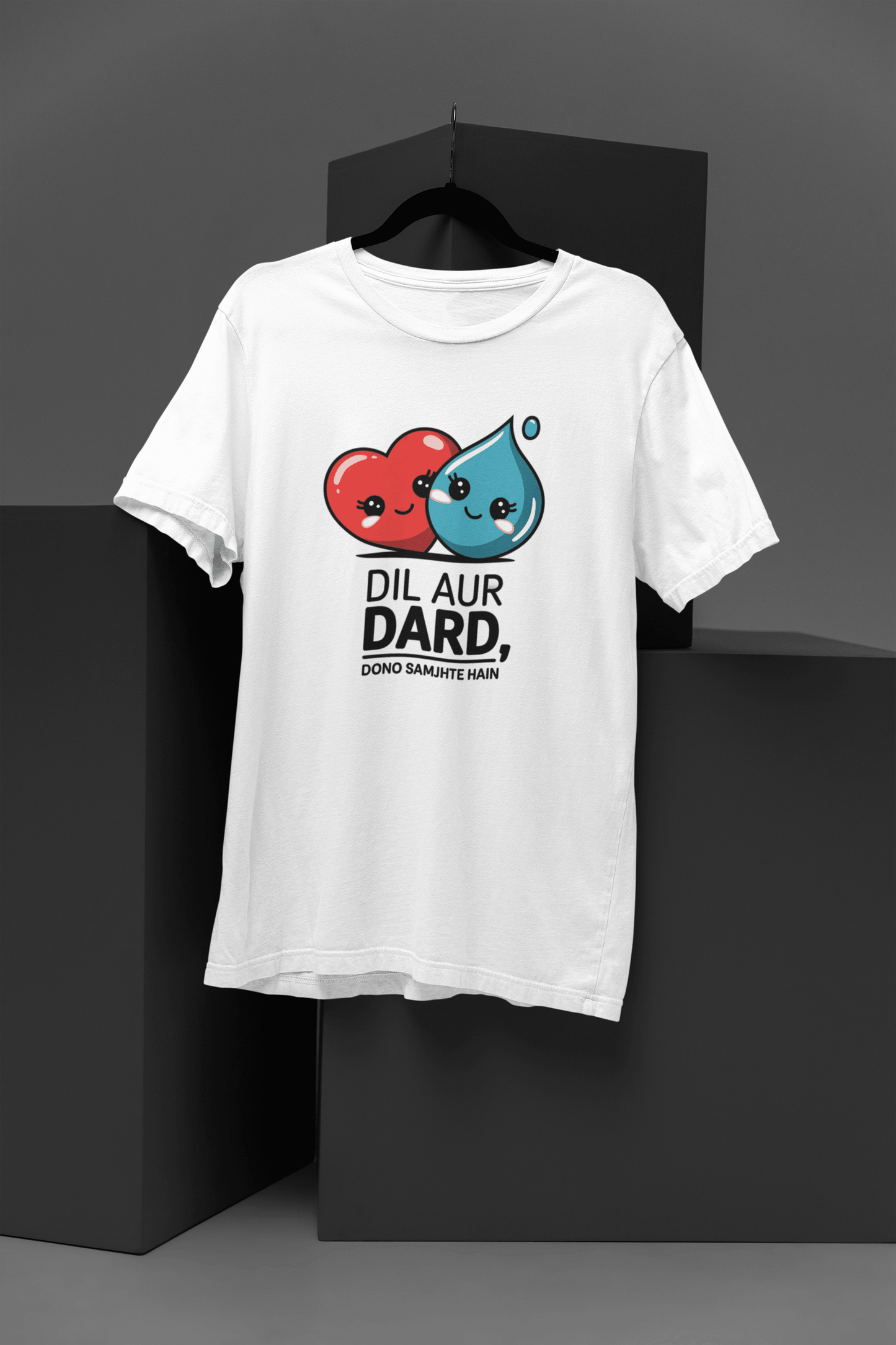 Dil Aur Dard Dono Samjhte Hai - Premium Tshirt for Women