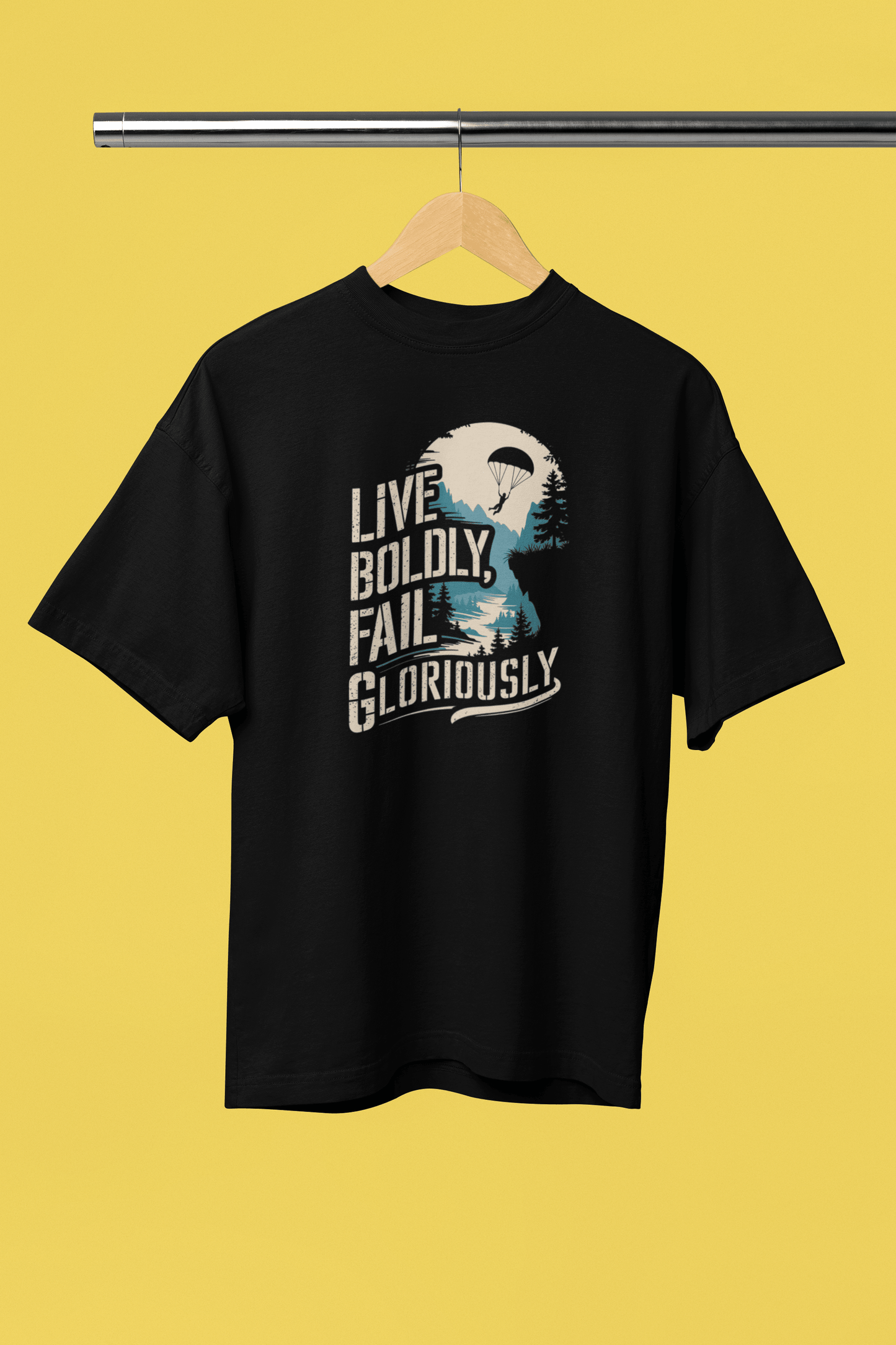Live Boldly Fail Gloriously - Premium Unisex Tshirt