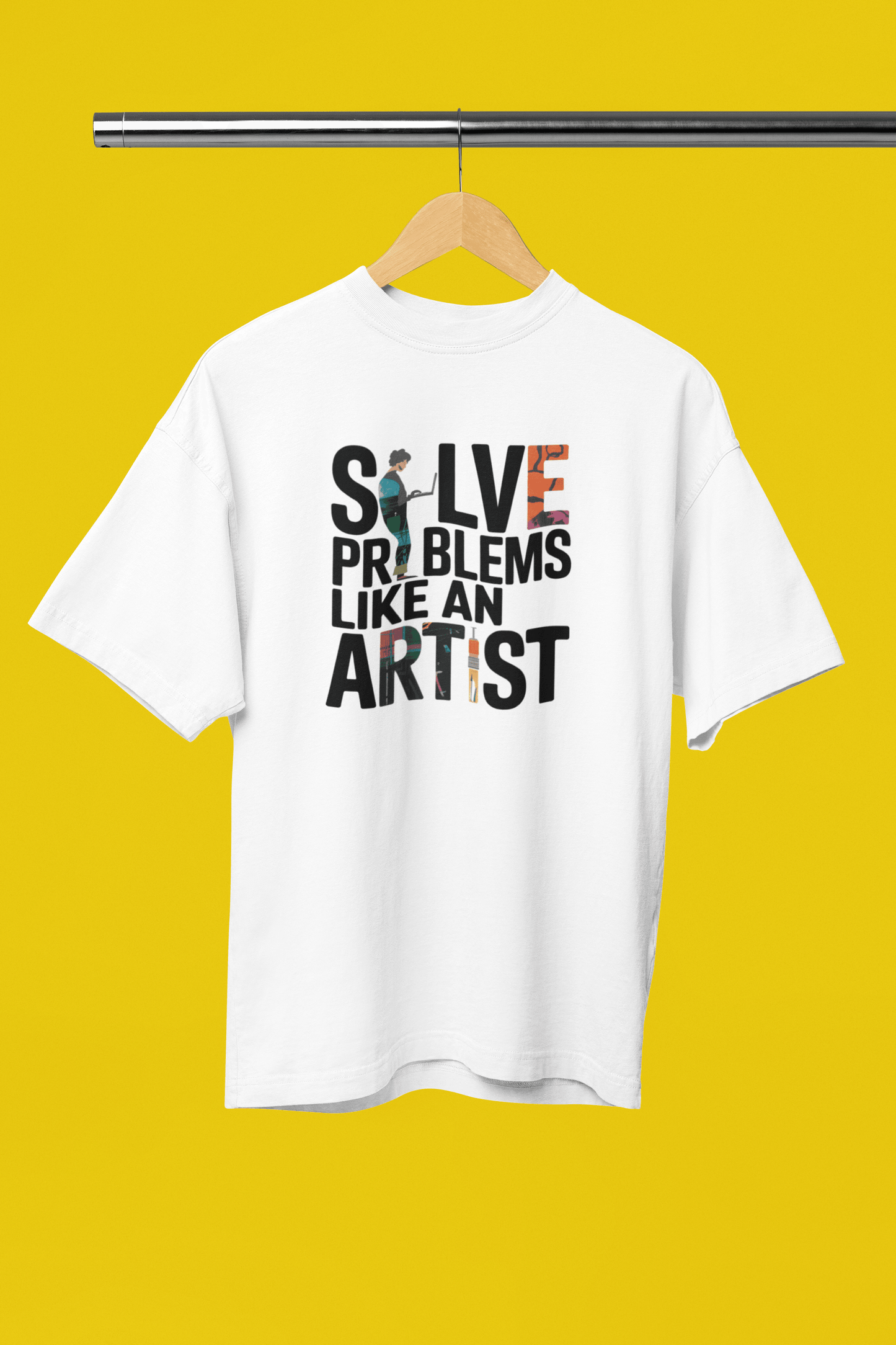 Solve Problems Like An Artist - Premium Unisex Tshirt