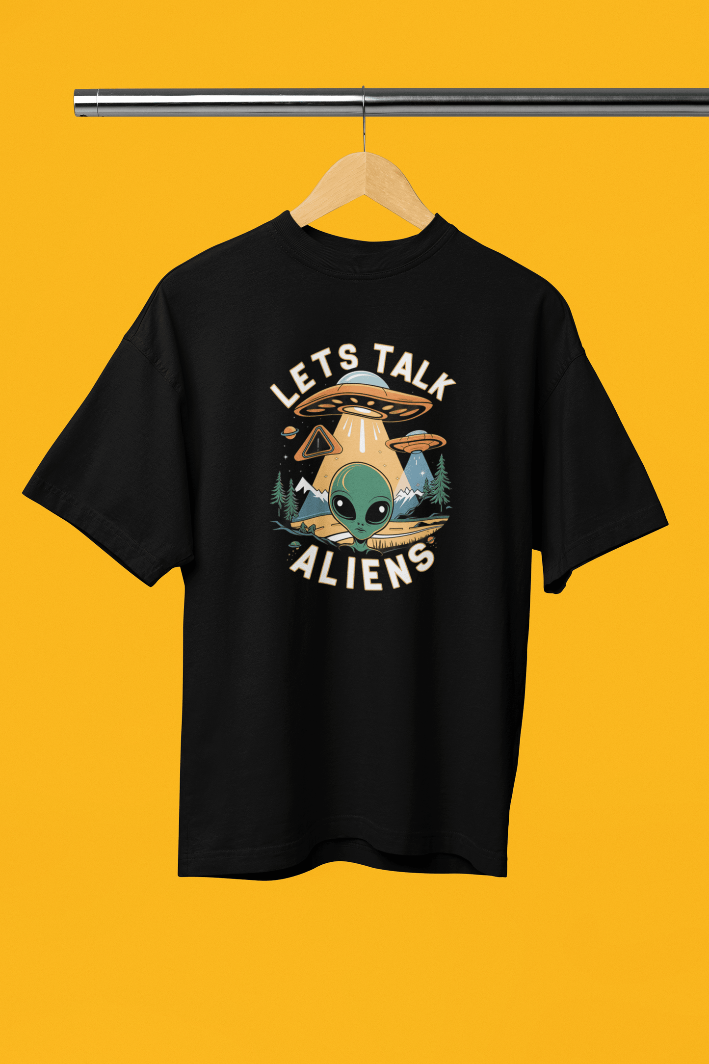 Lets Talk Aliens - Premium Unisex Tshirt