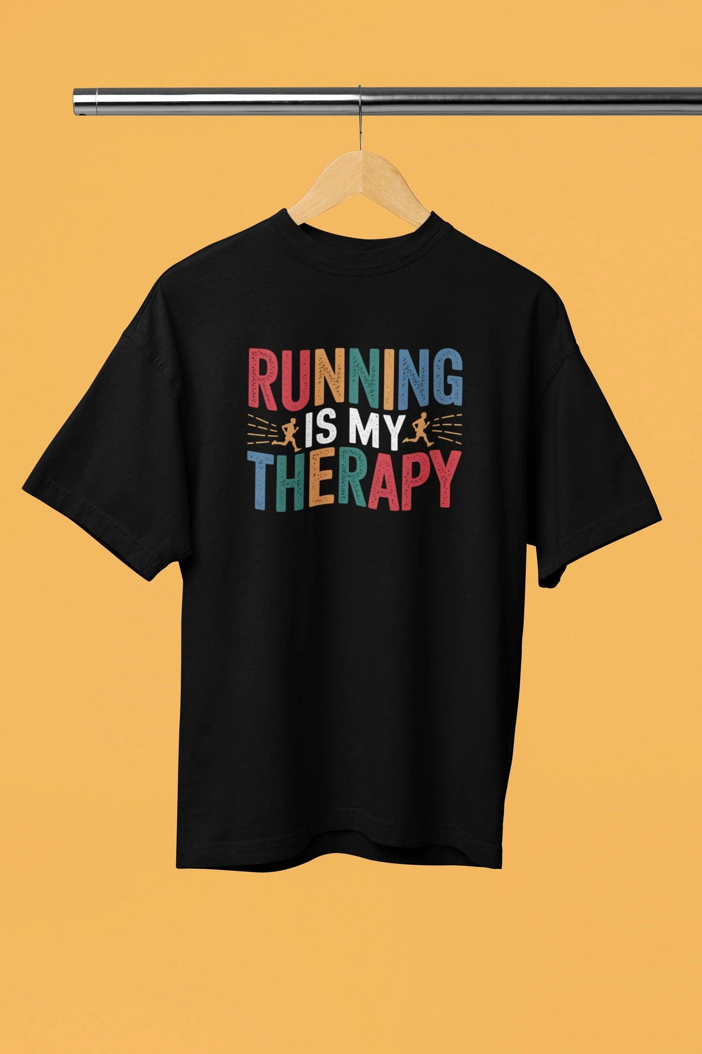 Running is my Therapy - Unisex Tshirt