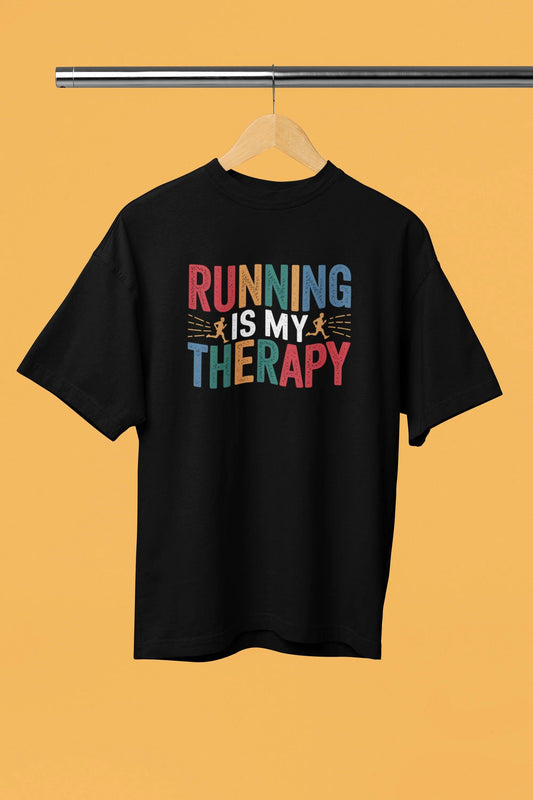 Running is my Therapy - Unisex Tshirt