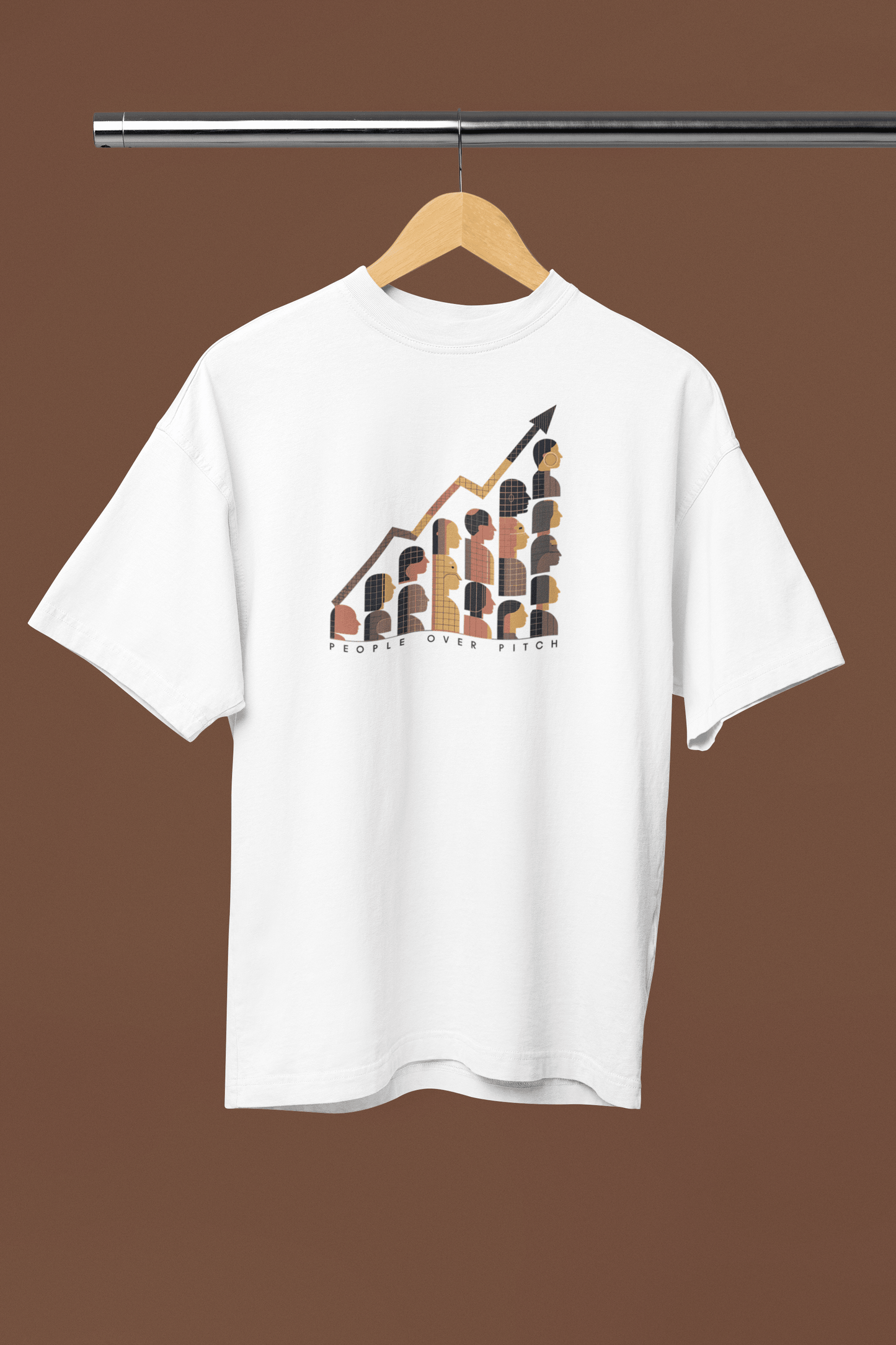 People Over Pitch - Premium Unisex Tshirt