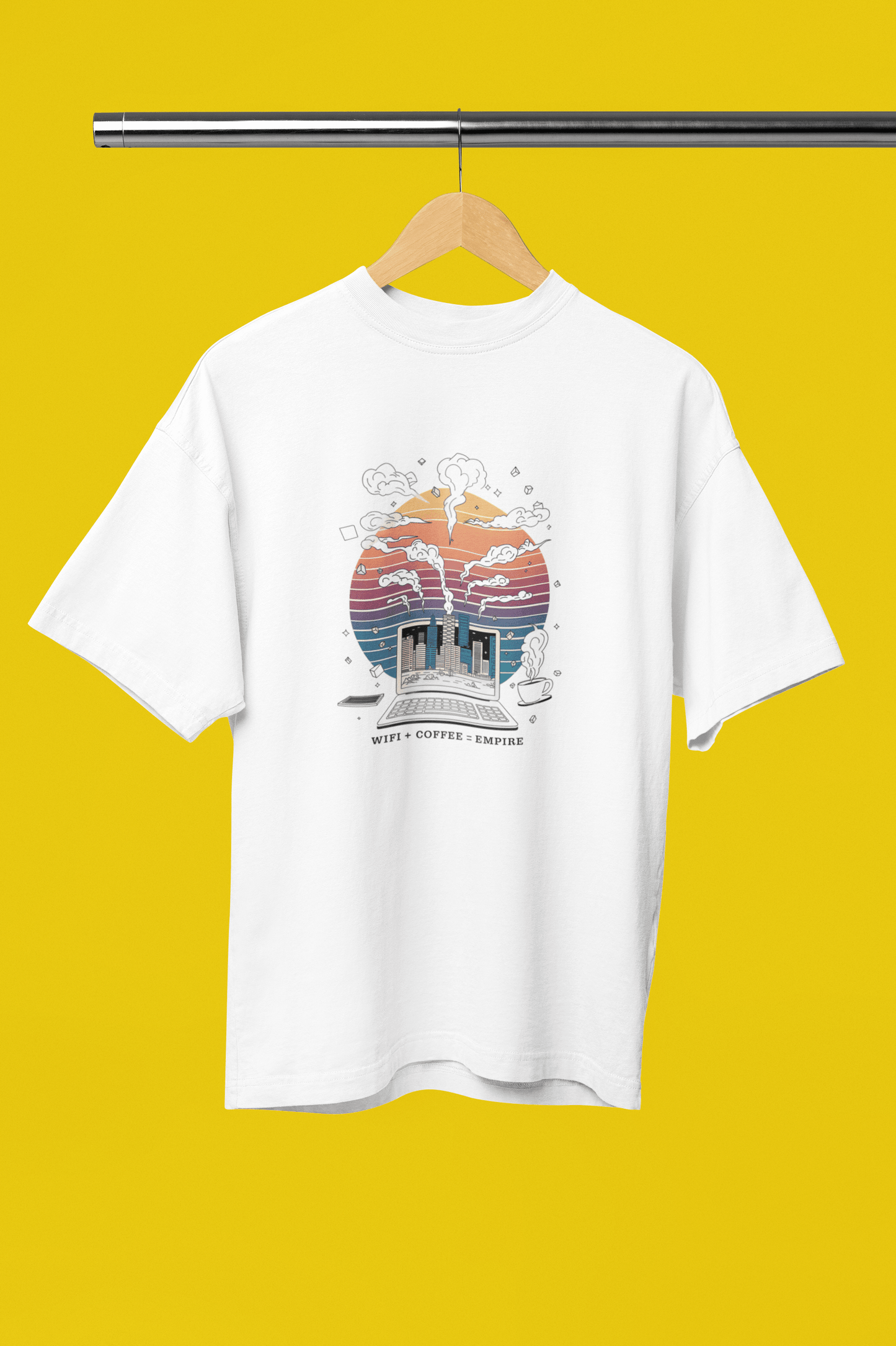 Wifi + Laptop = Empire - Premium Unisex Tshirt