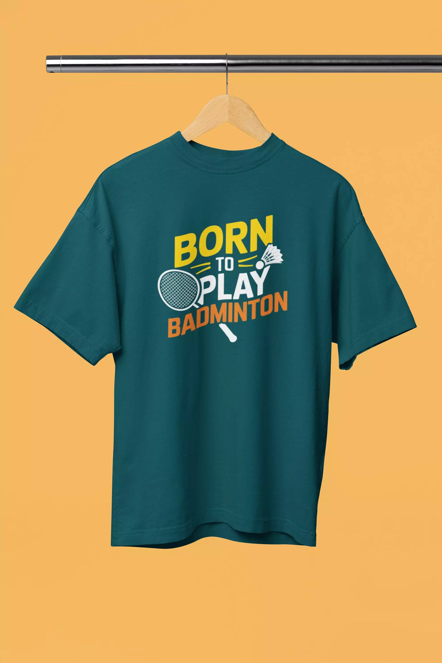 Born To Play Badminton - Unisex Tshirt