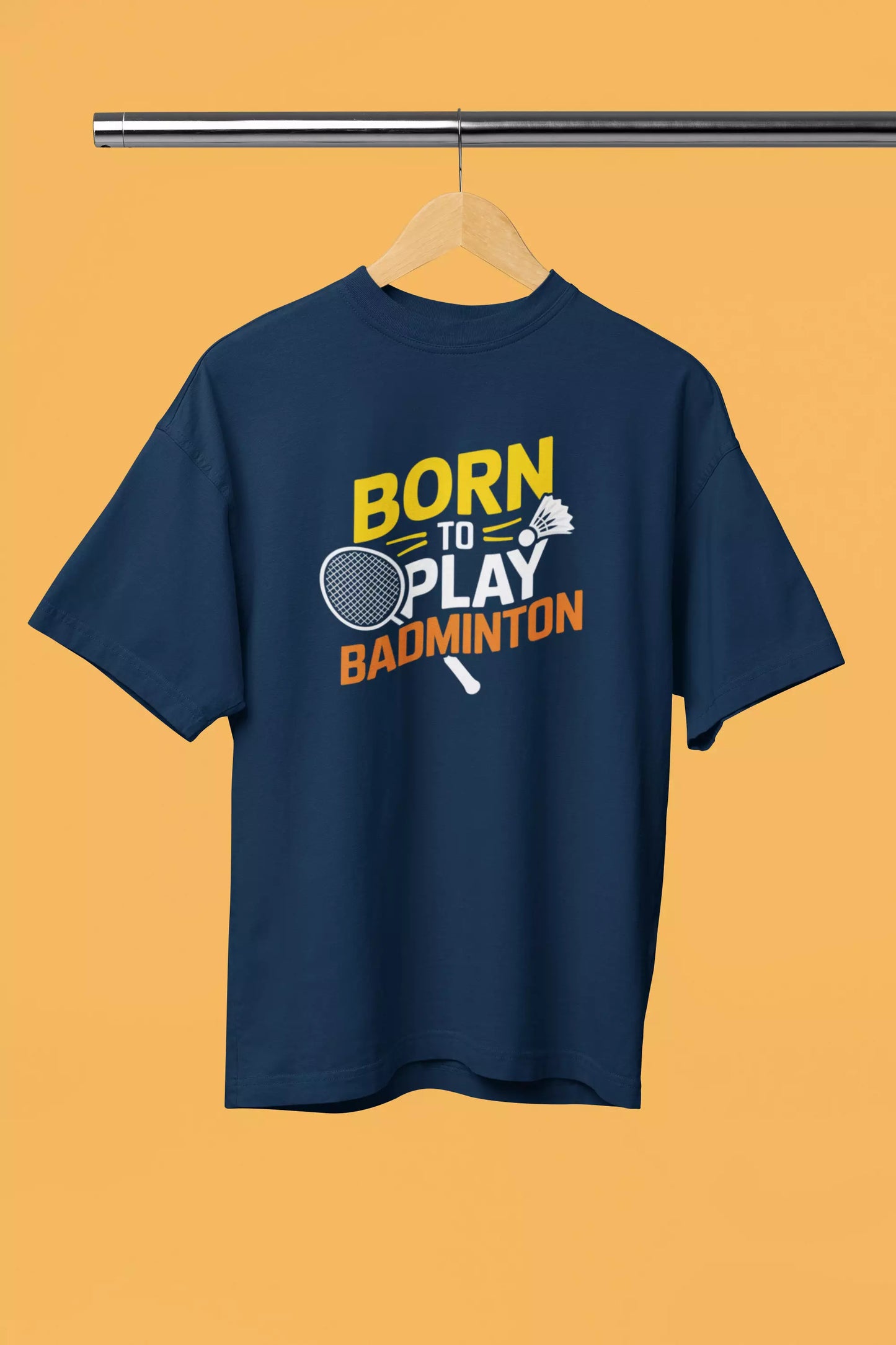 Born To Play Badminton - Unisex Tshirt