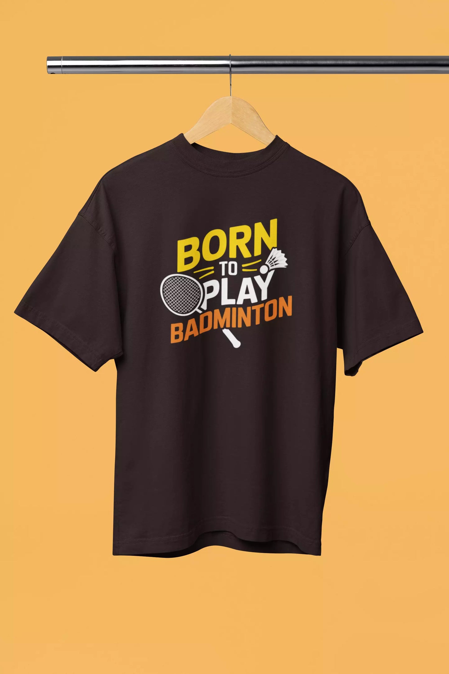 Born To Play Badminton - Unisex Tshirt