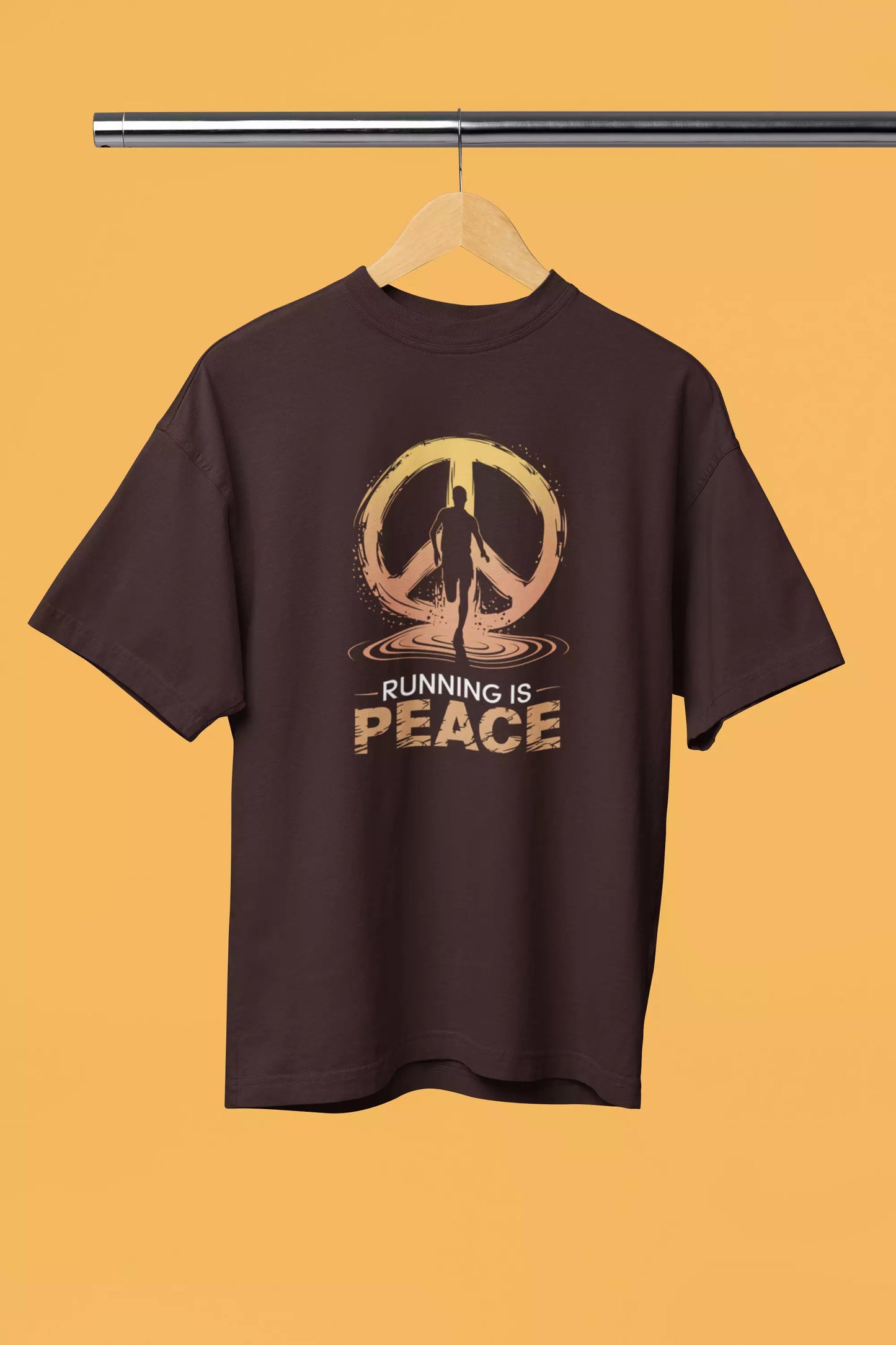 Running is Peace - Unisex Tshirt