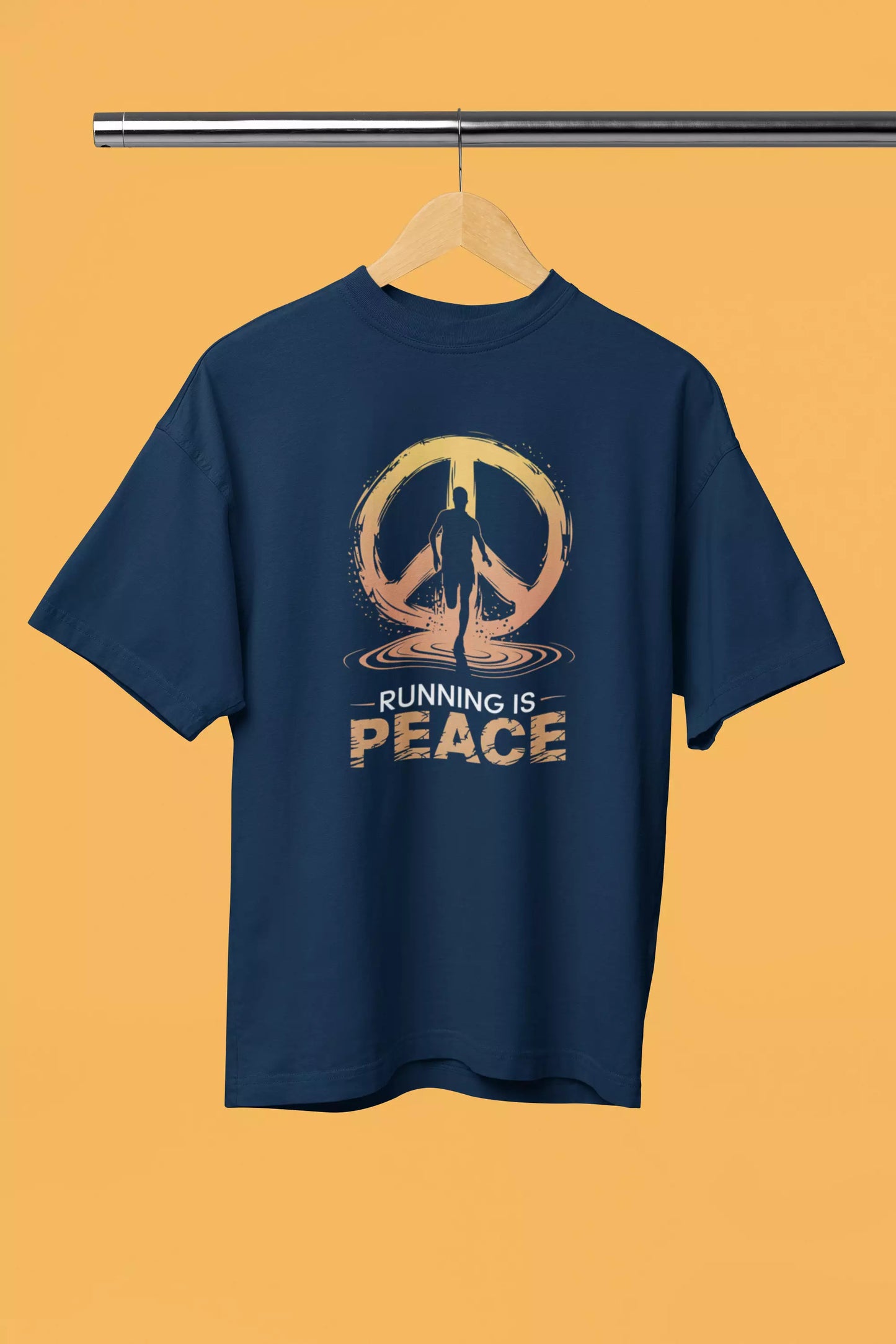 Running is Peace - Unisex Tshirt