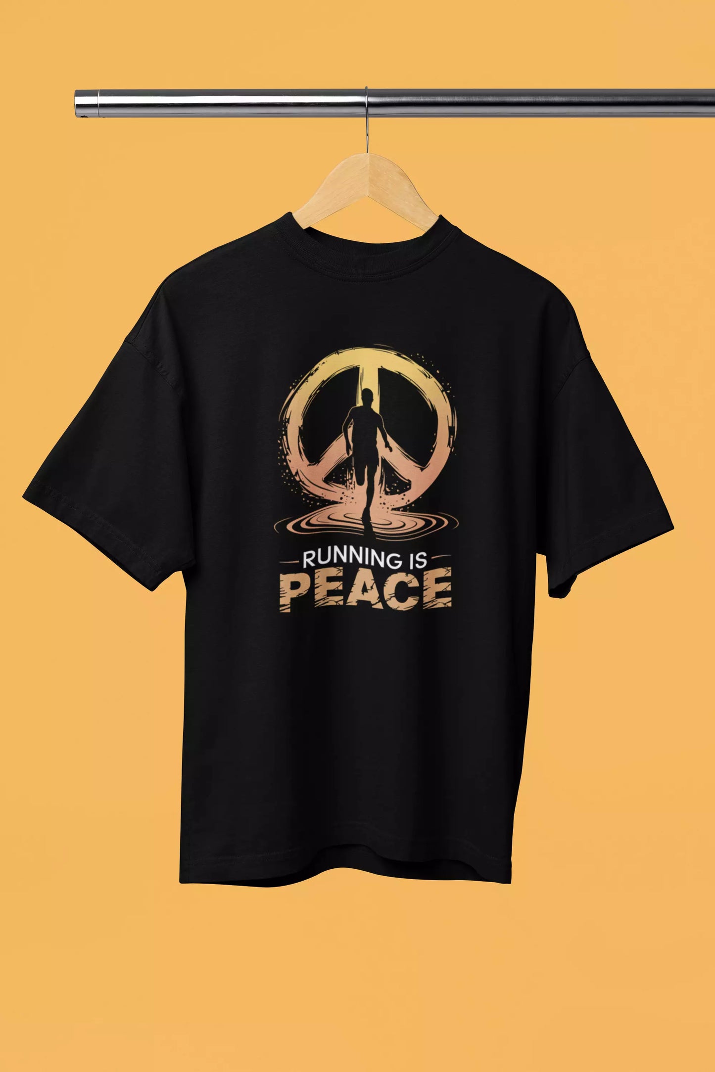 Running is Peace - Unisex Tshirt