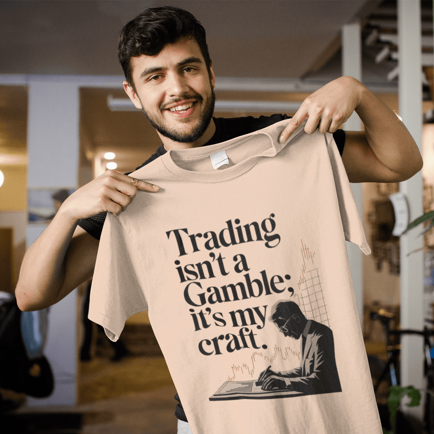 Trading isn't gamble - Premium Unisex Tshirt