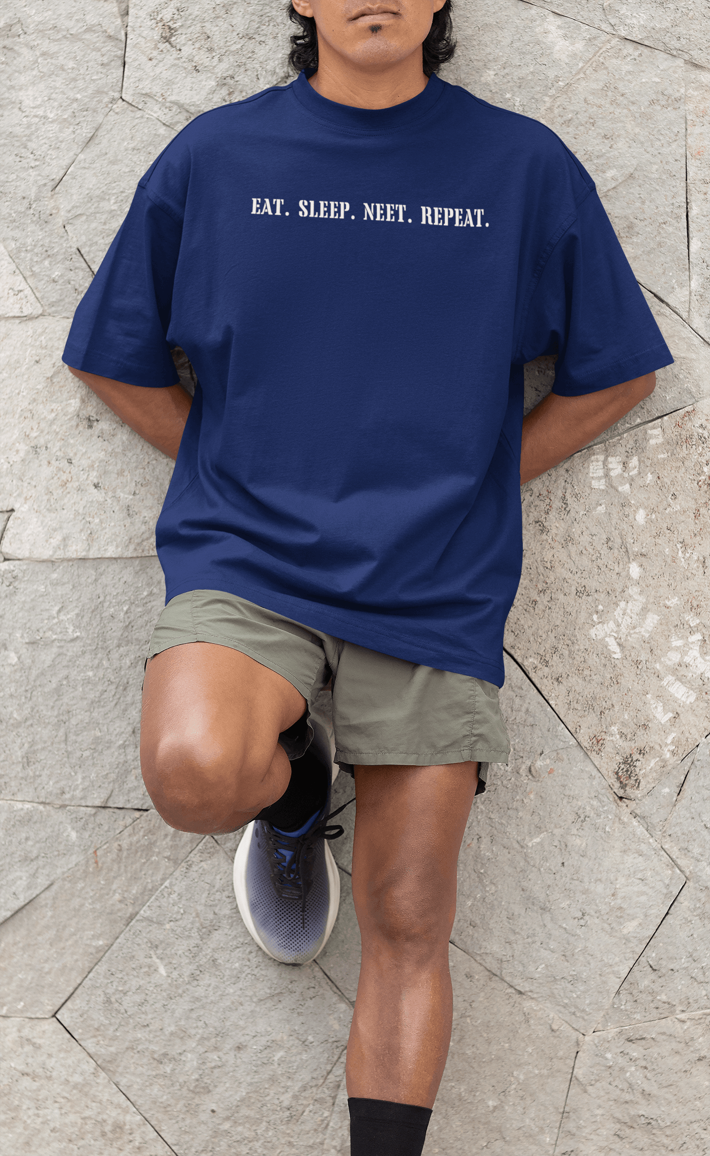 Eat Sleep NEET Repeat - Premium Oversized Unisex Tshirt