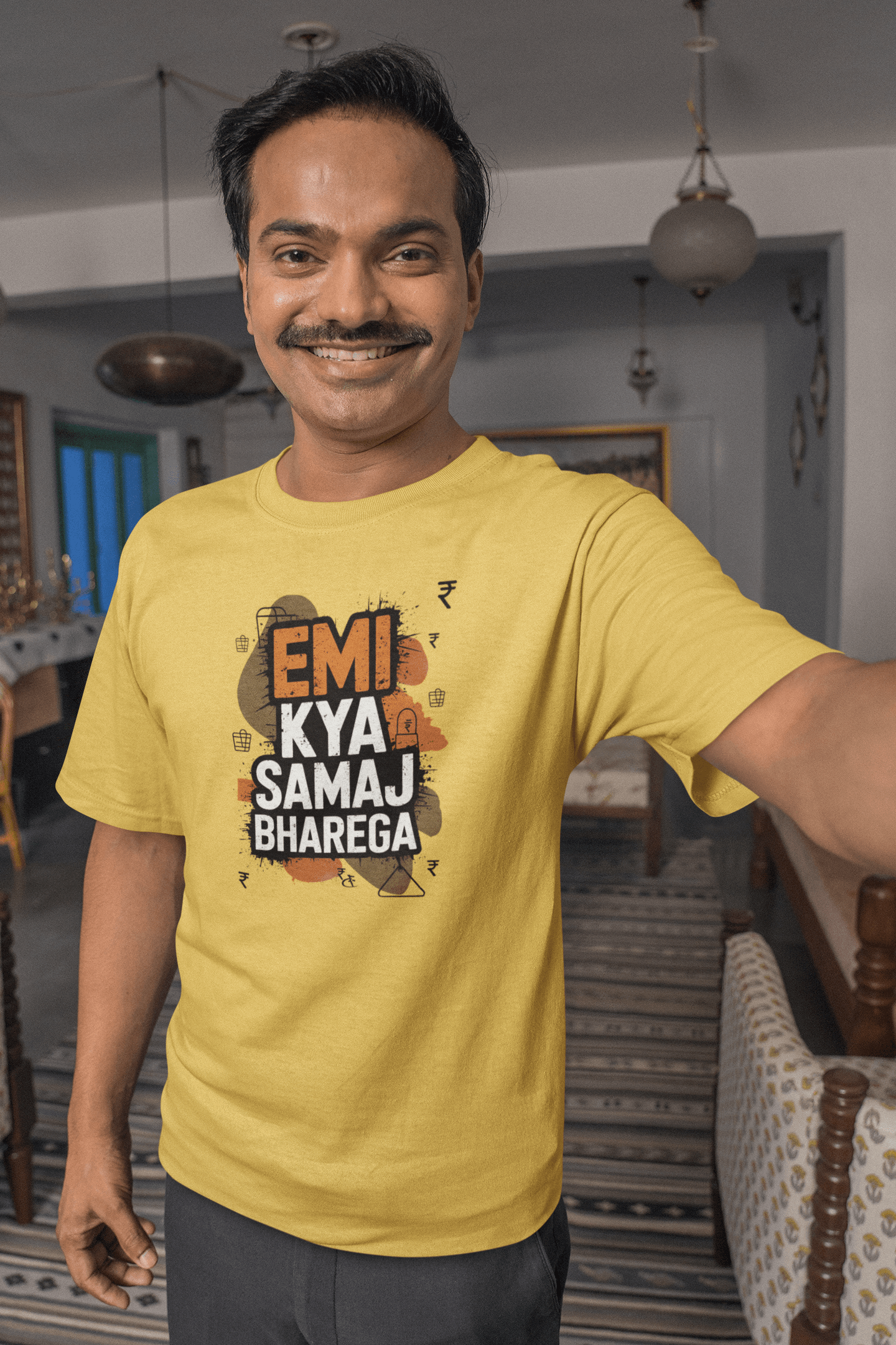 EMI Kya Samaj Barega - Premium Unisex Tshirt