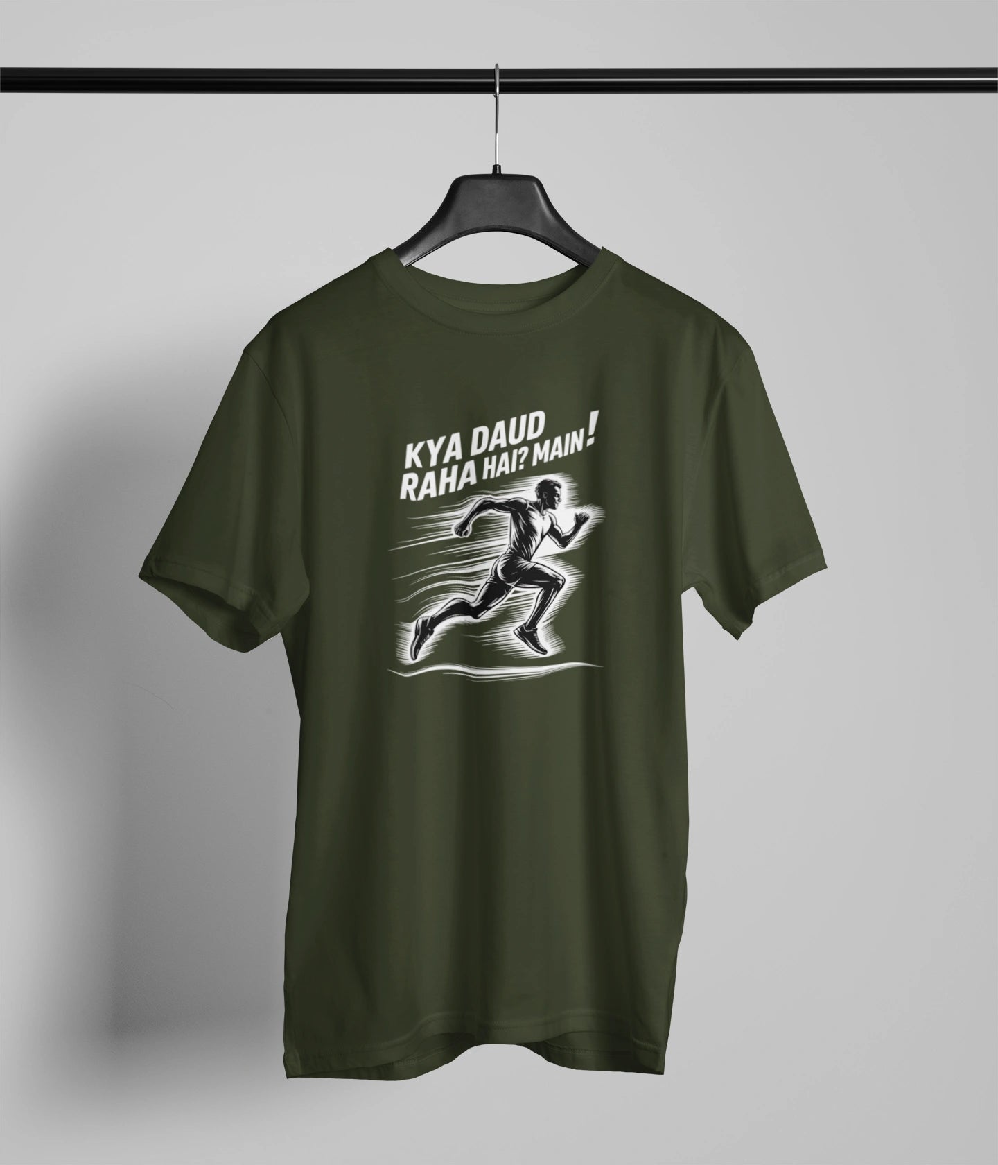 Kya daud raha hai ? - Main Tshirt