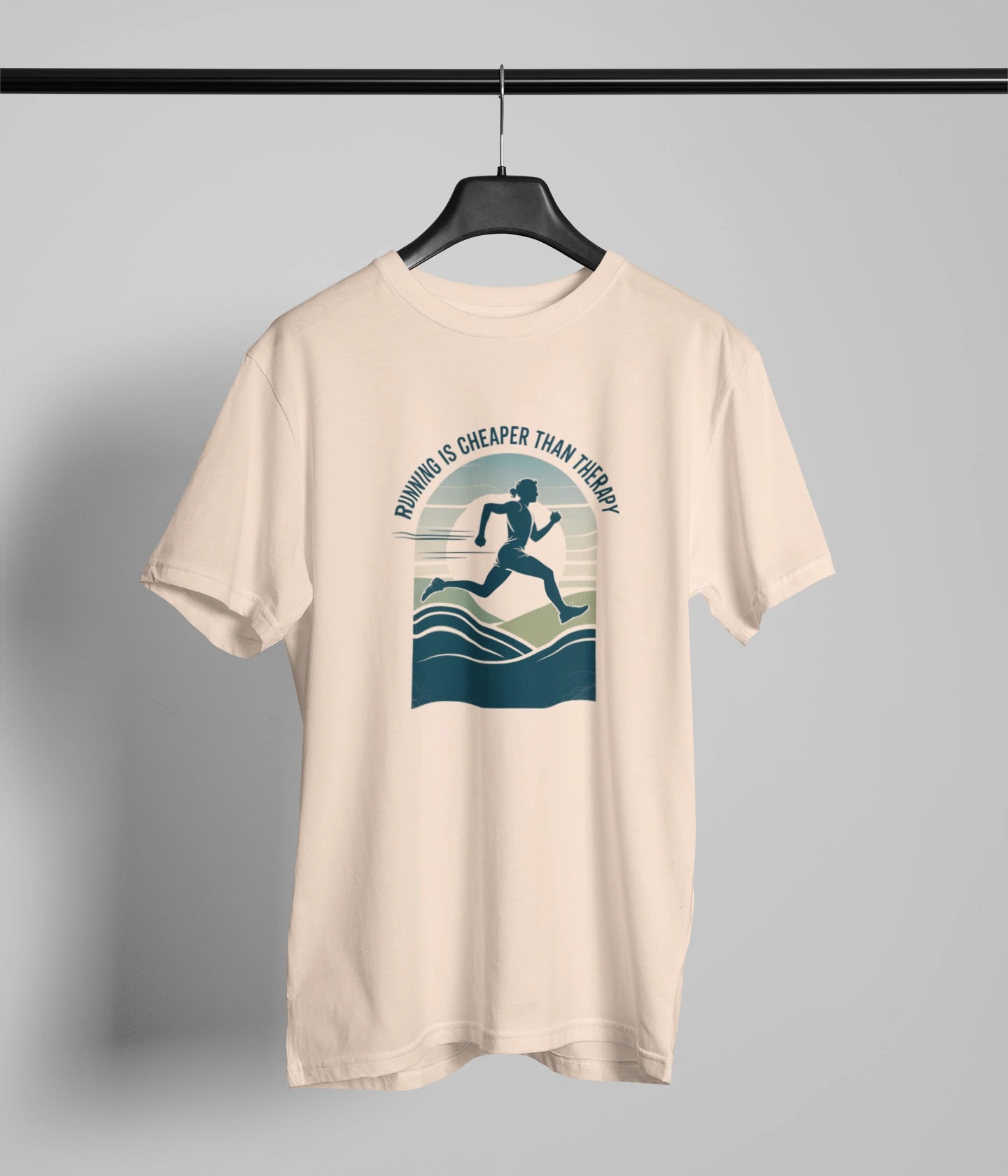 Running is cheaper than therapy Tshirt