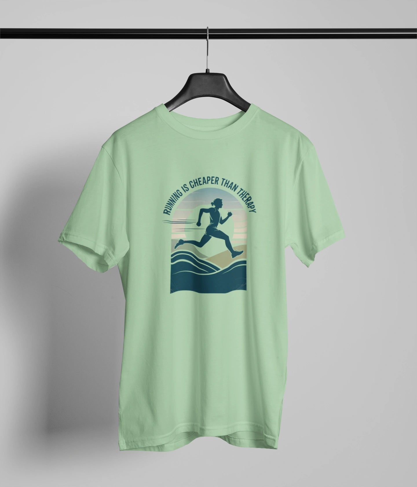 Running is cheaper than therapy Tshirt