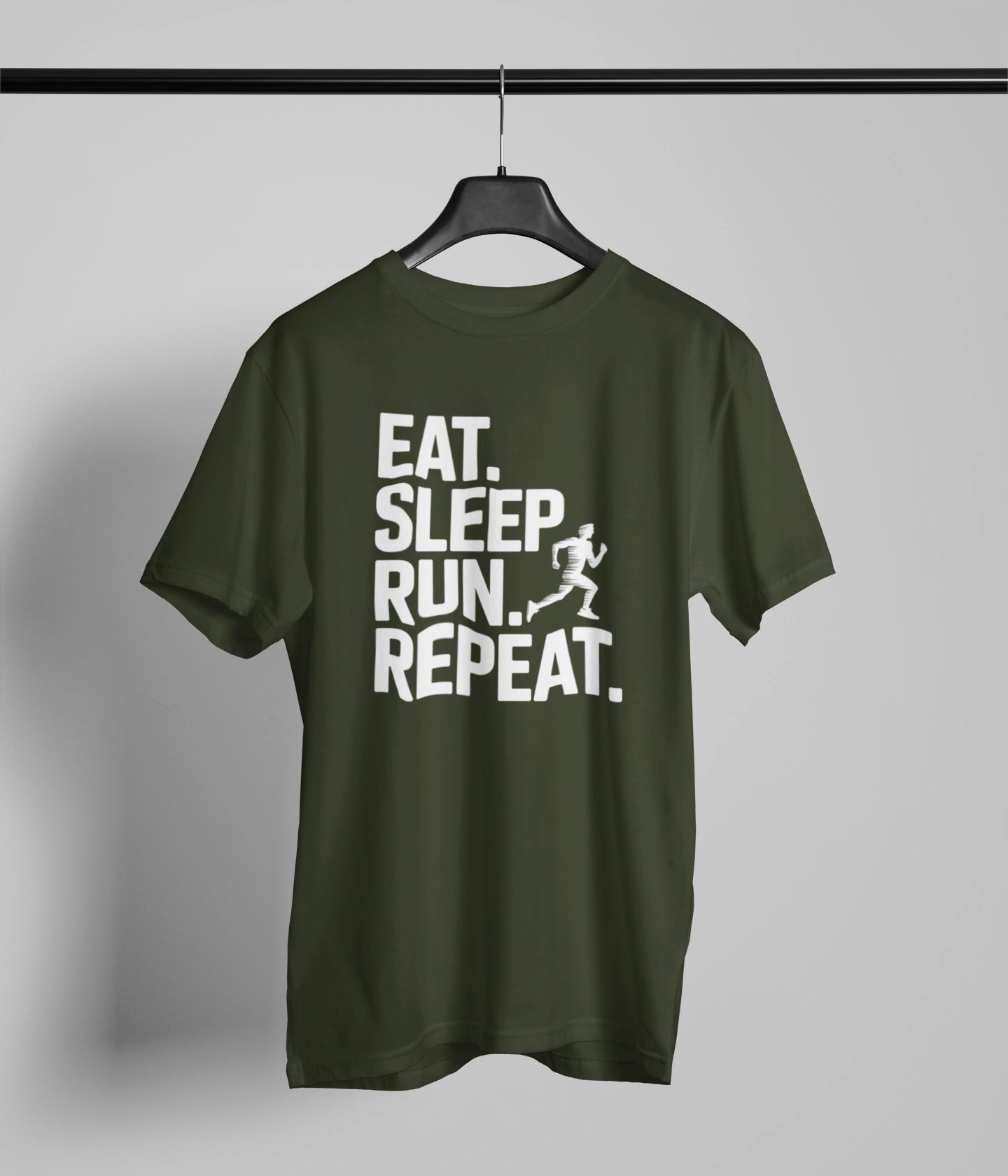 Eat sleep run repeat W tshirt