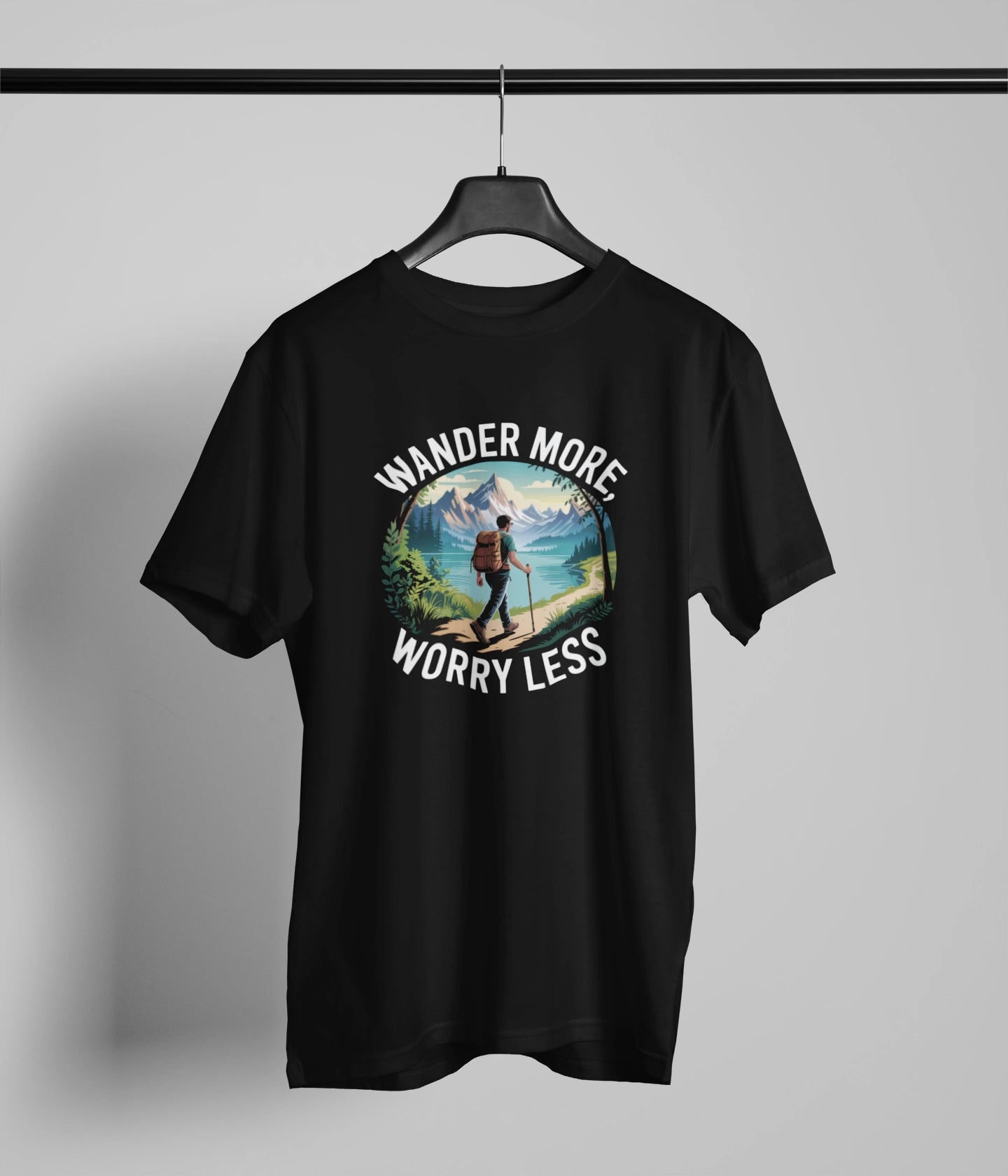 Wander more , worry less T-Shirt