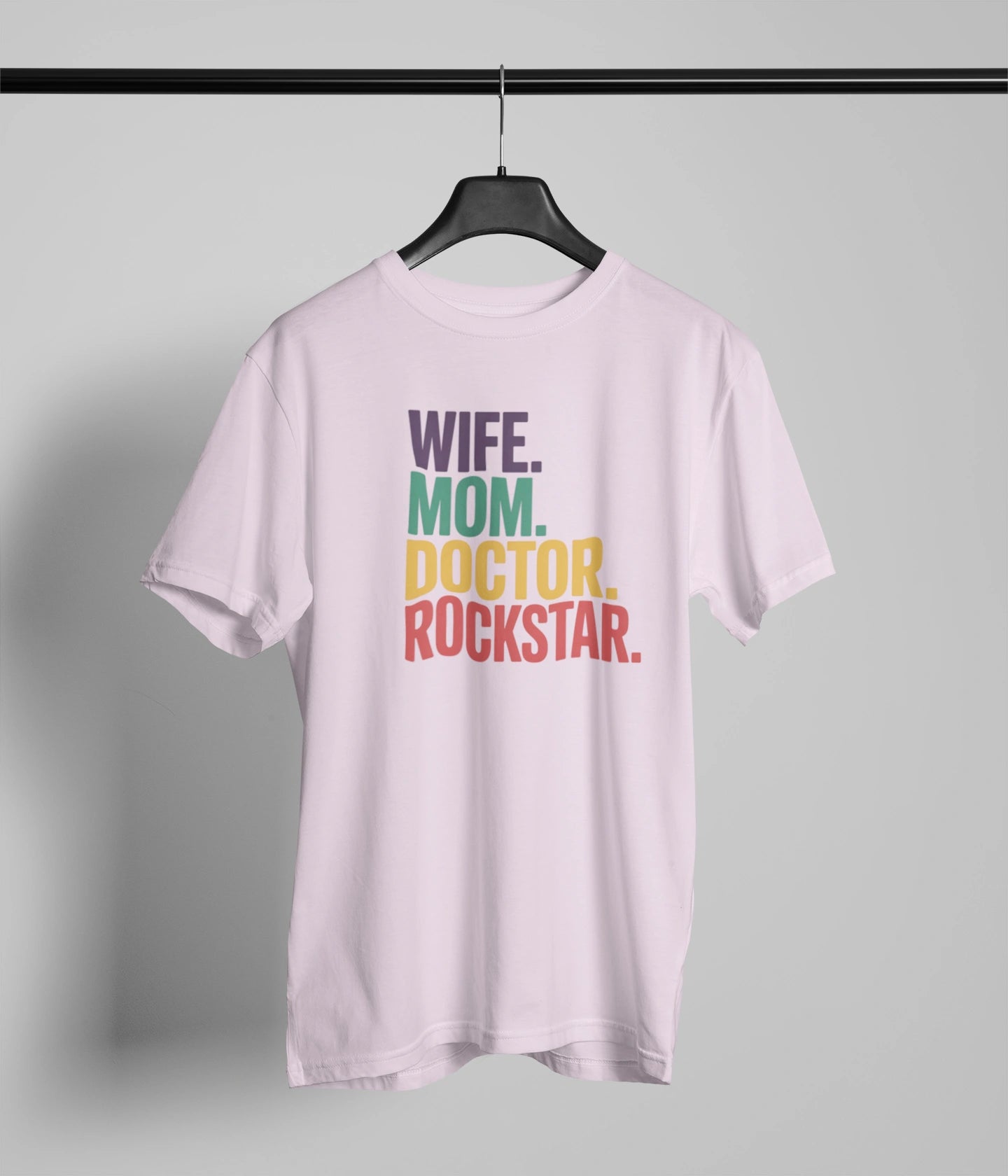 Wife mom doctor rockstar T-Shirt