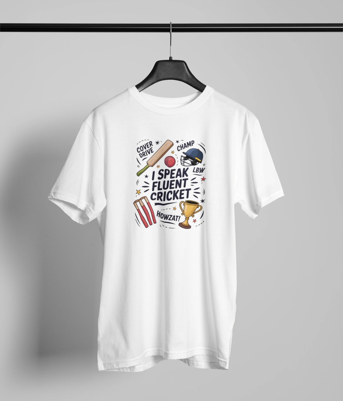 I speak Fluent cricket T-Shirt