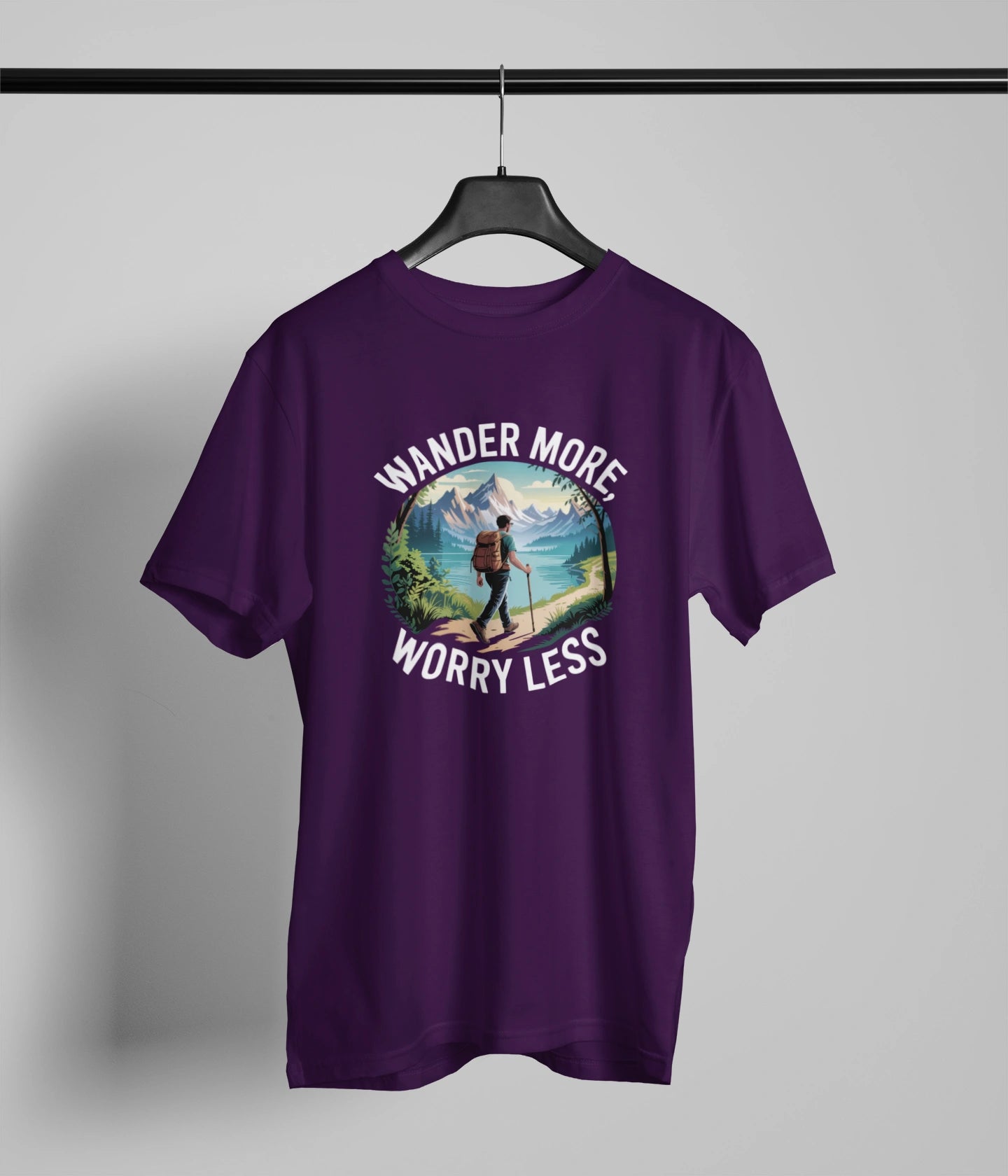 Wander more , worry less T-Shirt