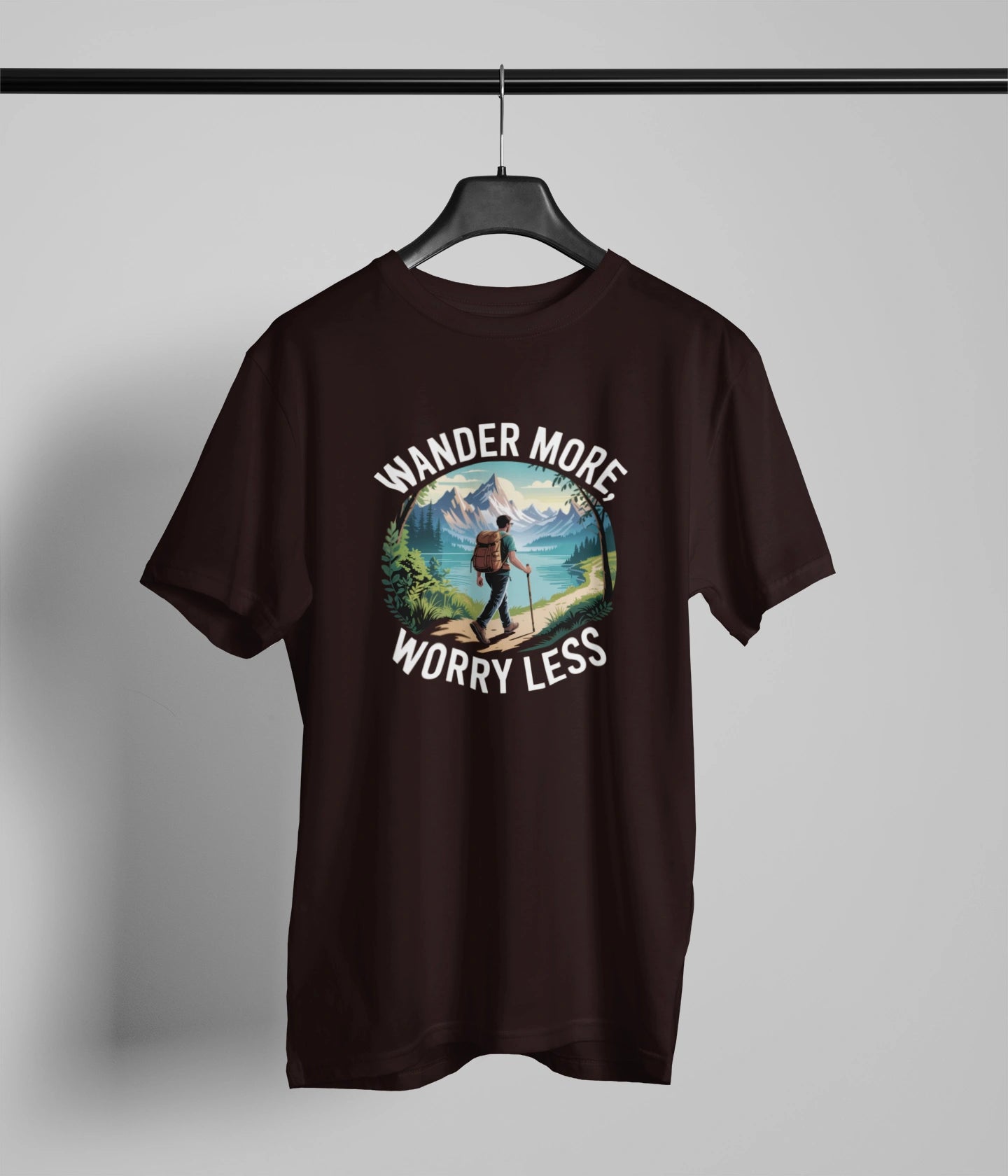 Wander more , worry less T-Shirt