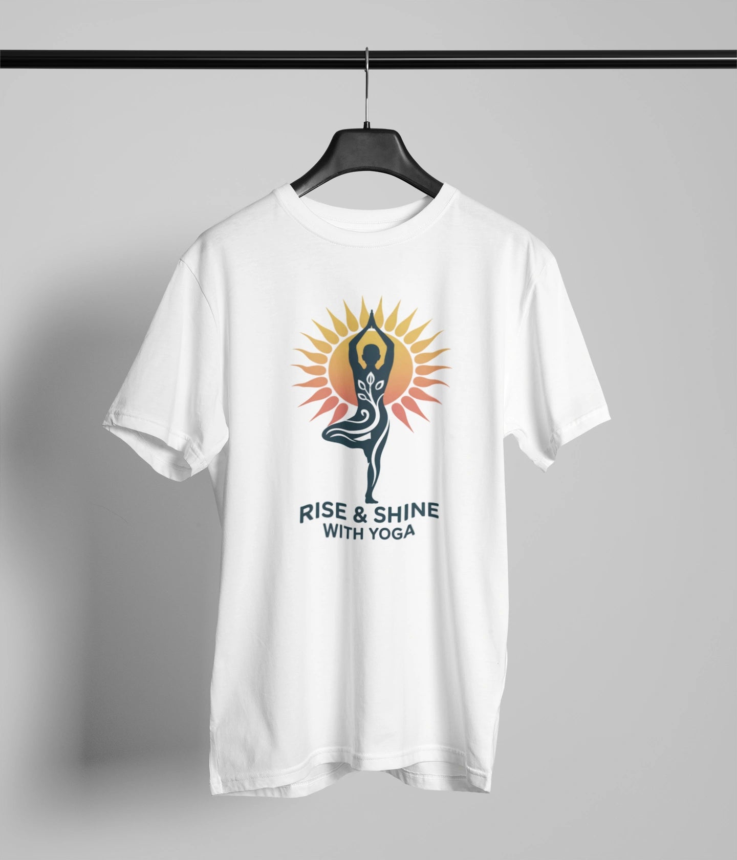 Rise and shine with yoga T-Shirt