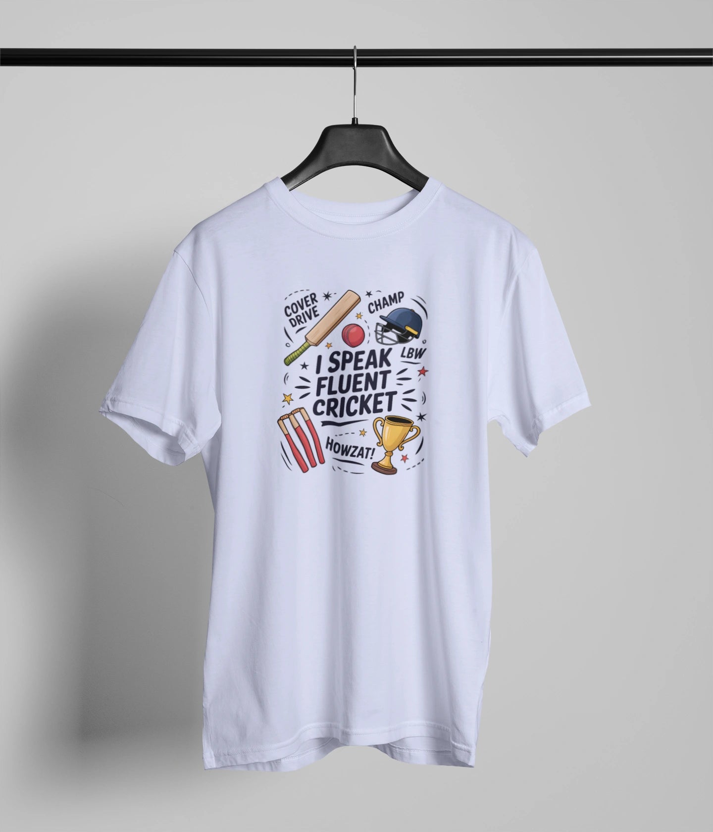 I speak Fluent cricket T-Shirt