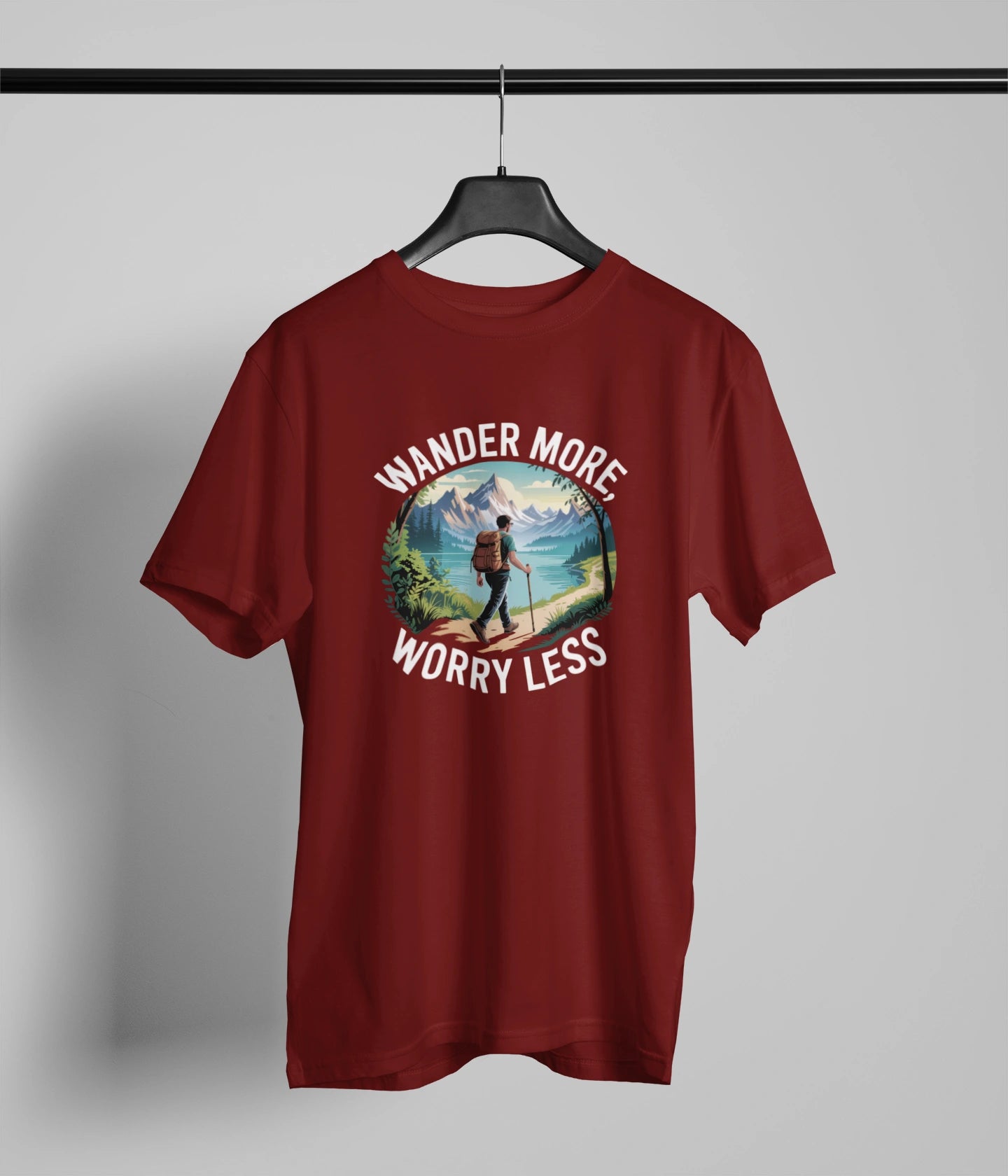 Wander more , worry less T-Shirt