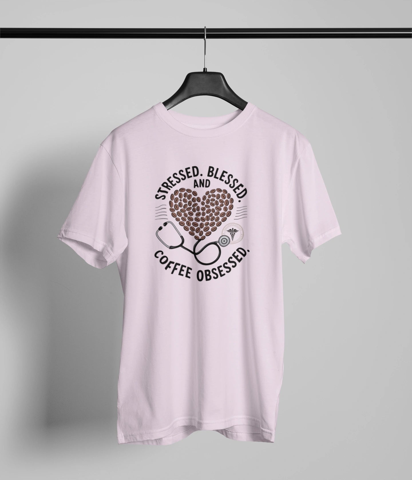 Stressed Blessed and Coffee obsessed T-Shirt