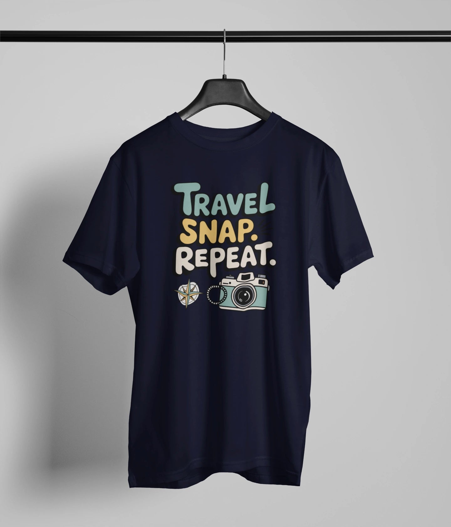 Travel snap repeat T-Shirt