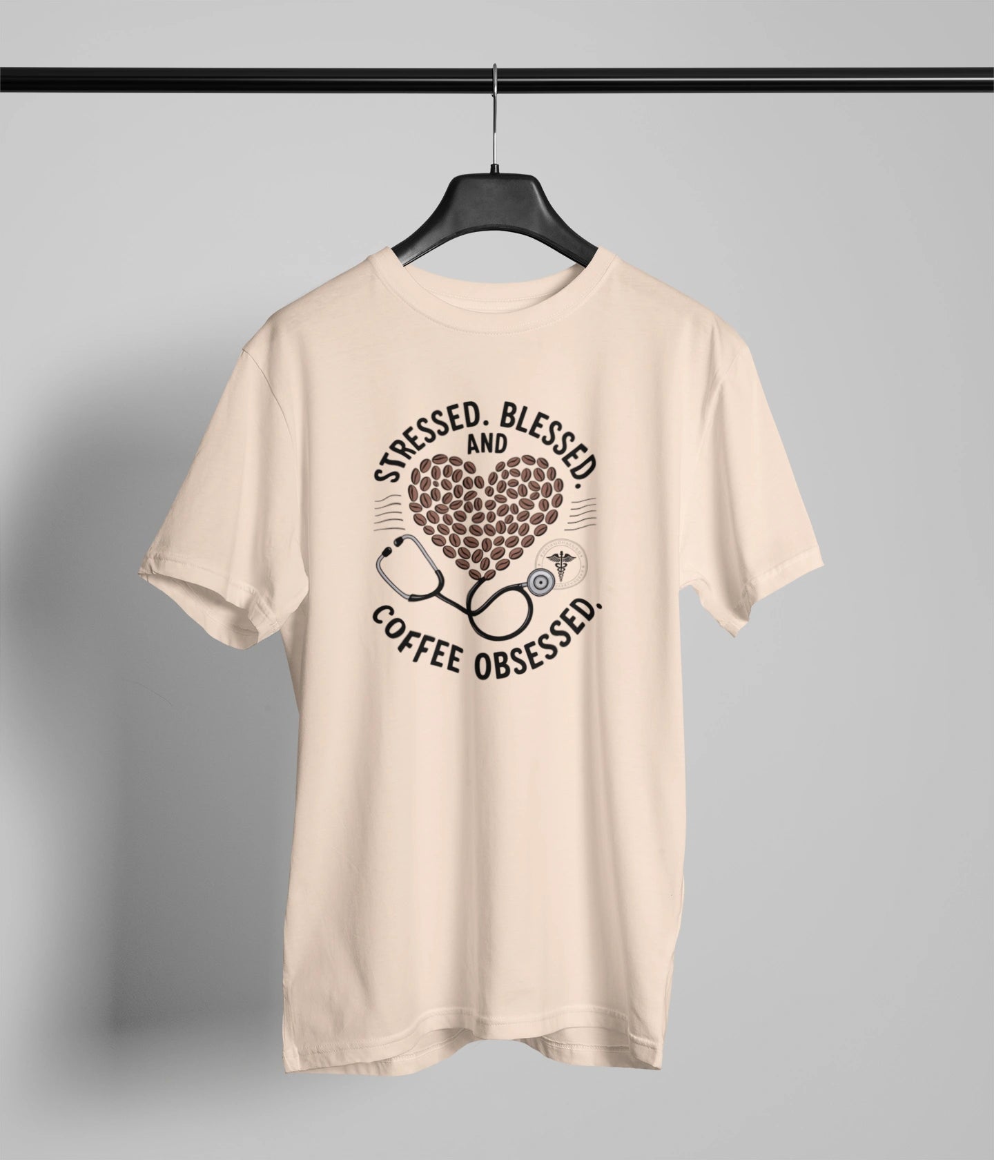 Stressed Blessed and Coffee obsessed T-Shirt