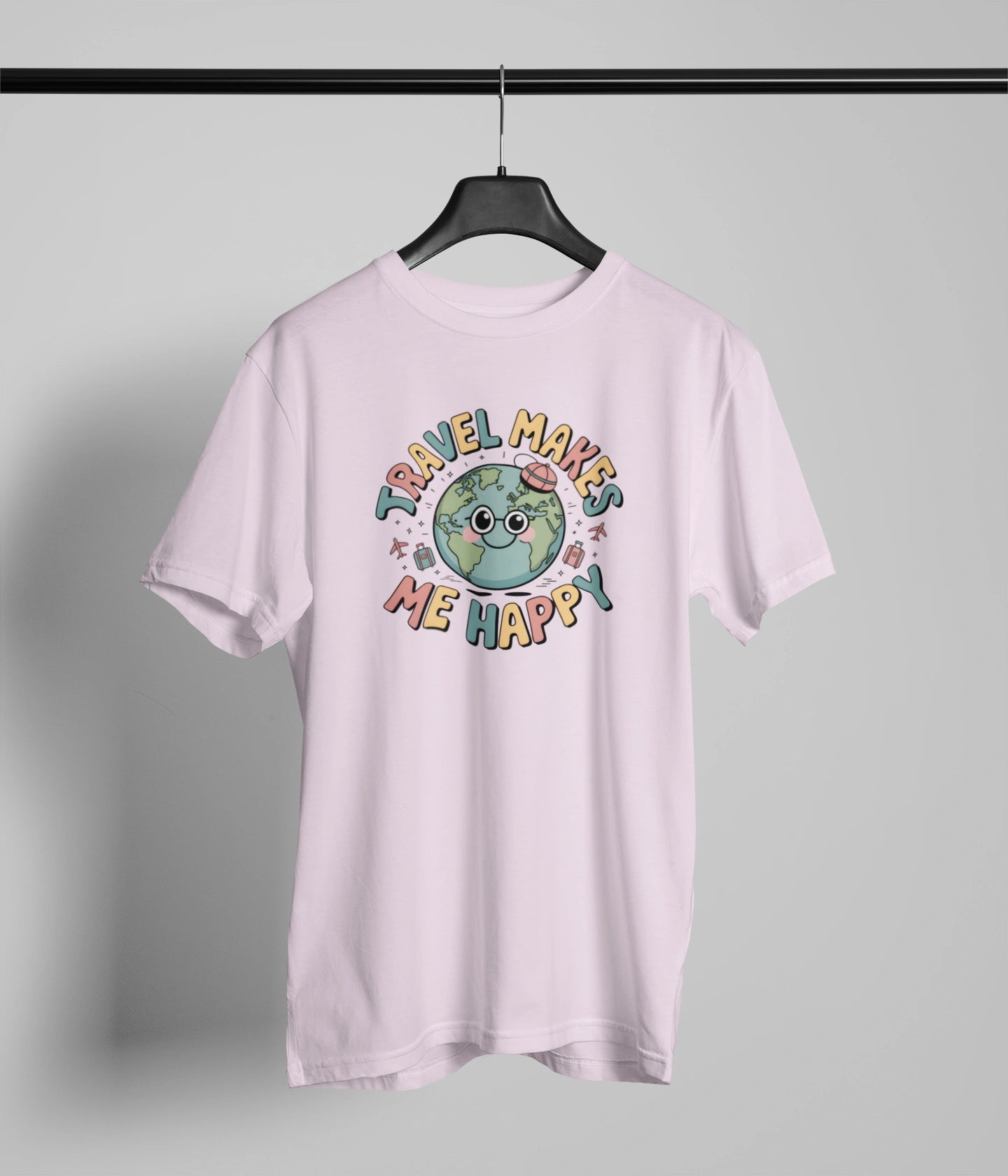 Travel makes me happy T-Shirt