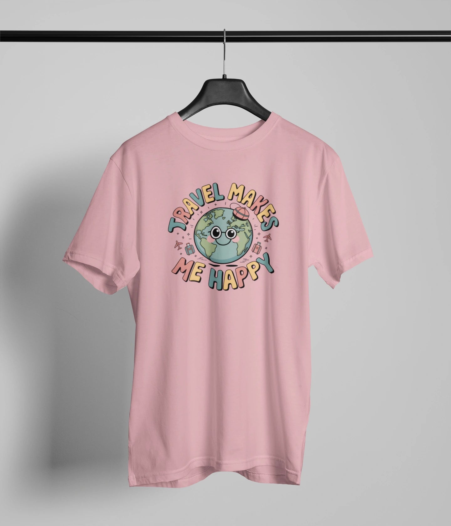 Travel makes me happy T-Shirt