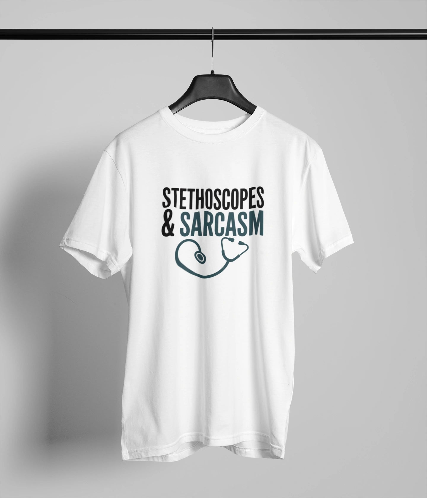 Stethoscope & Sarcasm T-Shirt
