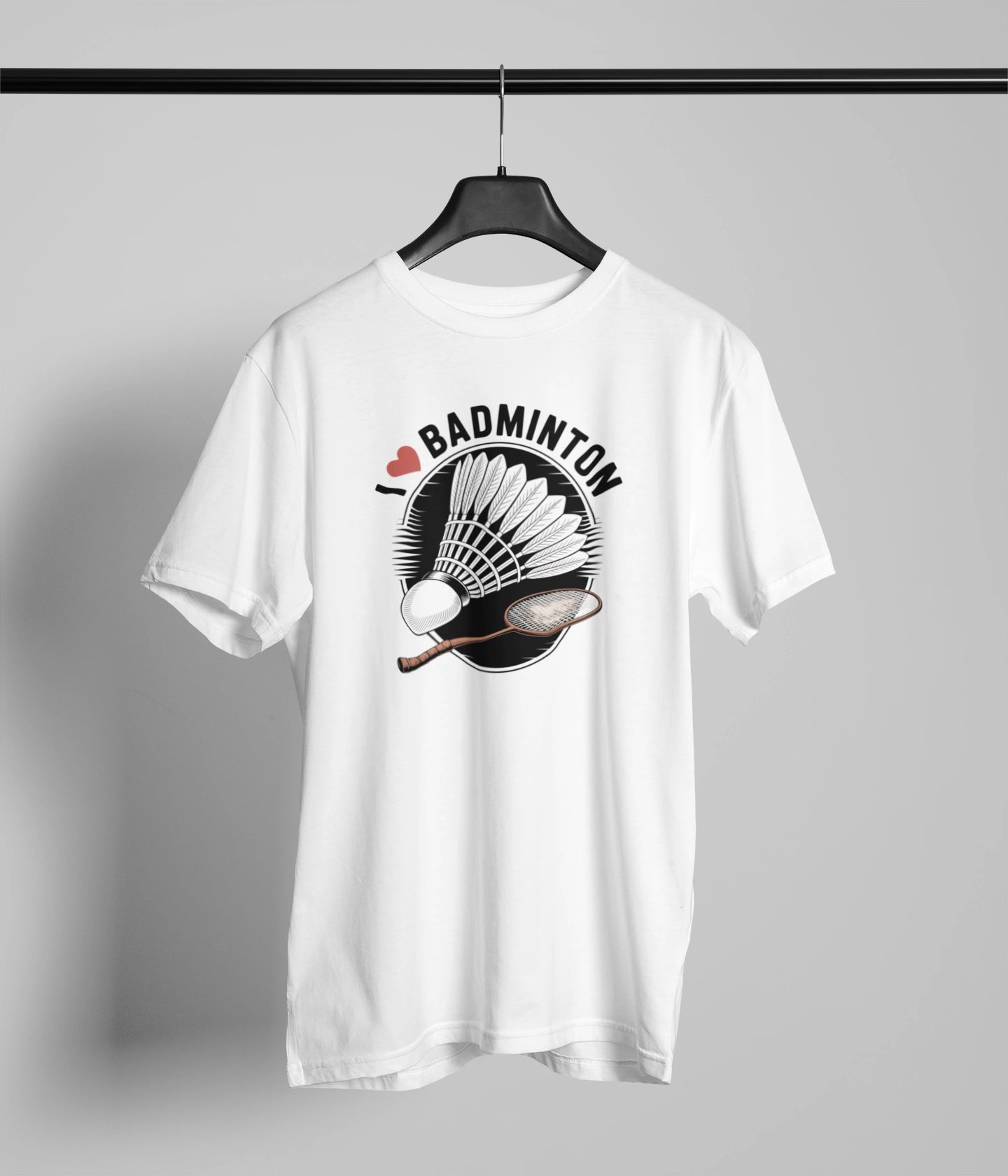 I love Badminton T-Shirt