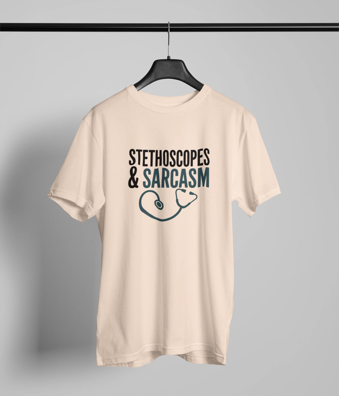Stethoscope & Sarcasm T-Shirt