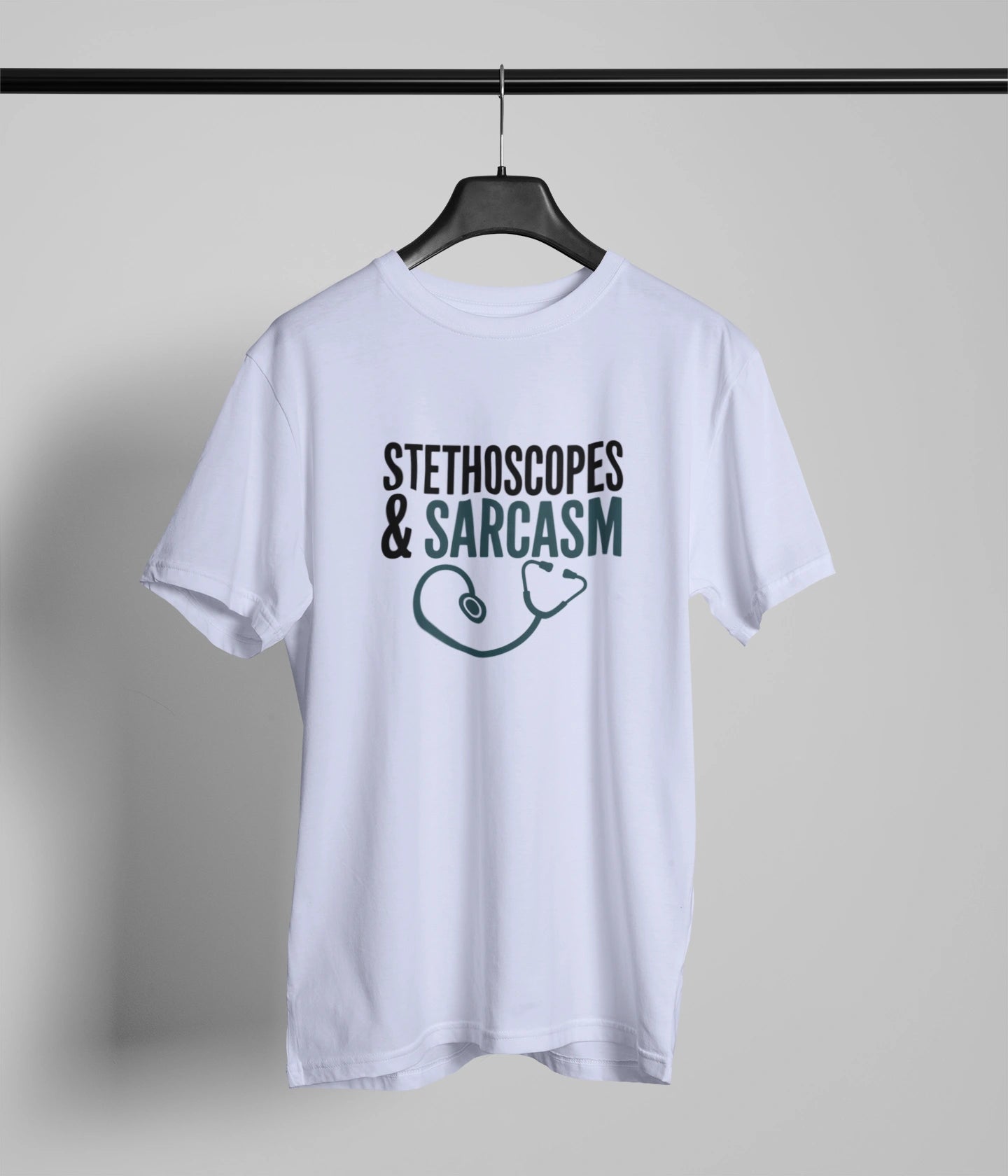 Stethoscope & Sarcasm T-Shirt