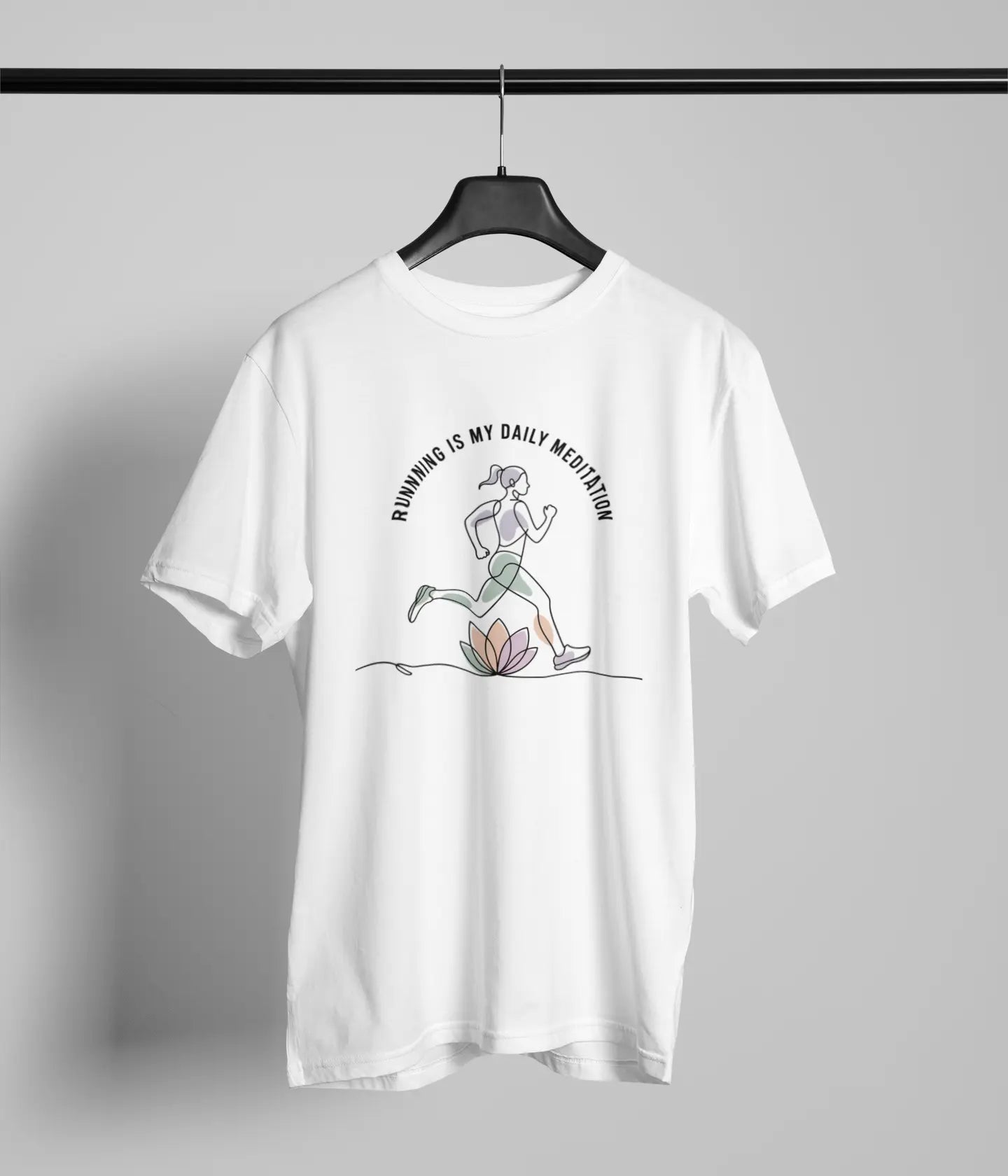 Running is my daily meditation 2 Tshirt