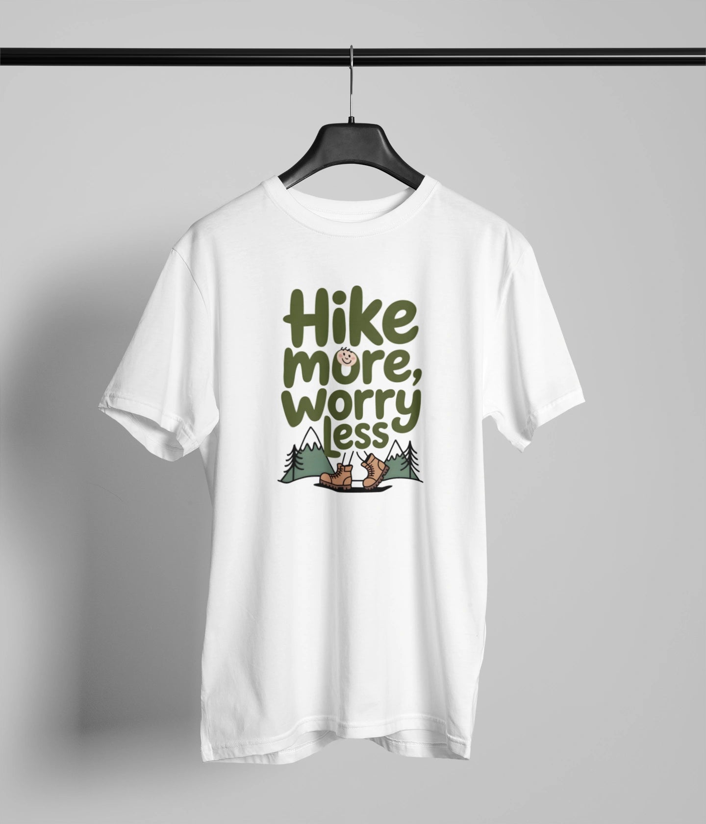 Hike more worry less T-Shirt