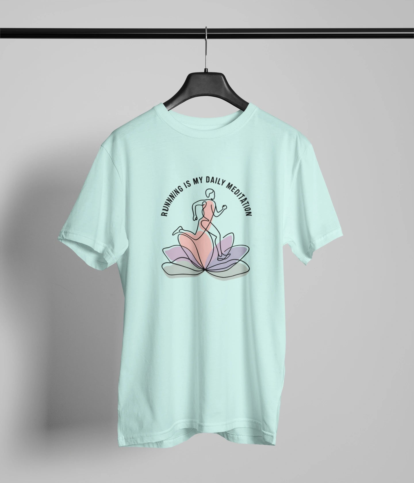 Running is my daily meditation 1 Tshirt