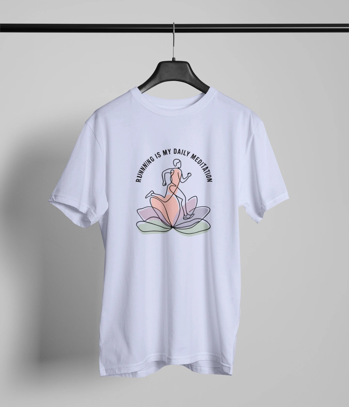 Running is my daily meditation 1 Tshirt