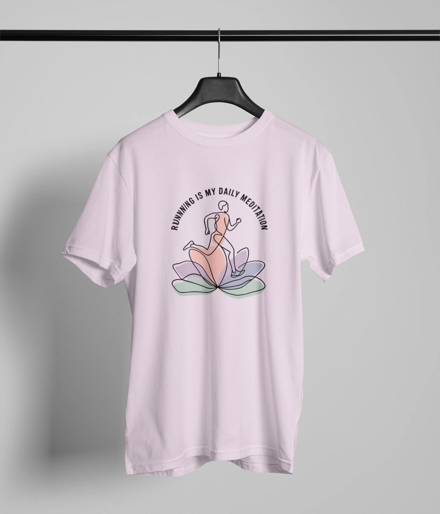 Running is my daily meditation 1 Tshirt