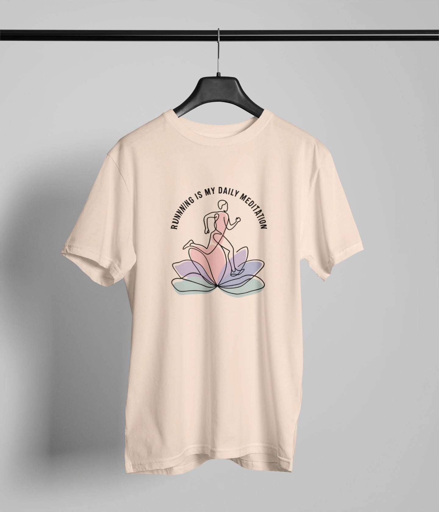 Running is my daily meditation 1 Tshirt