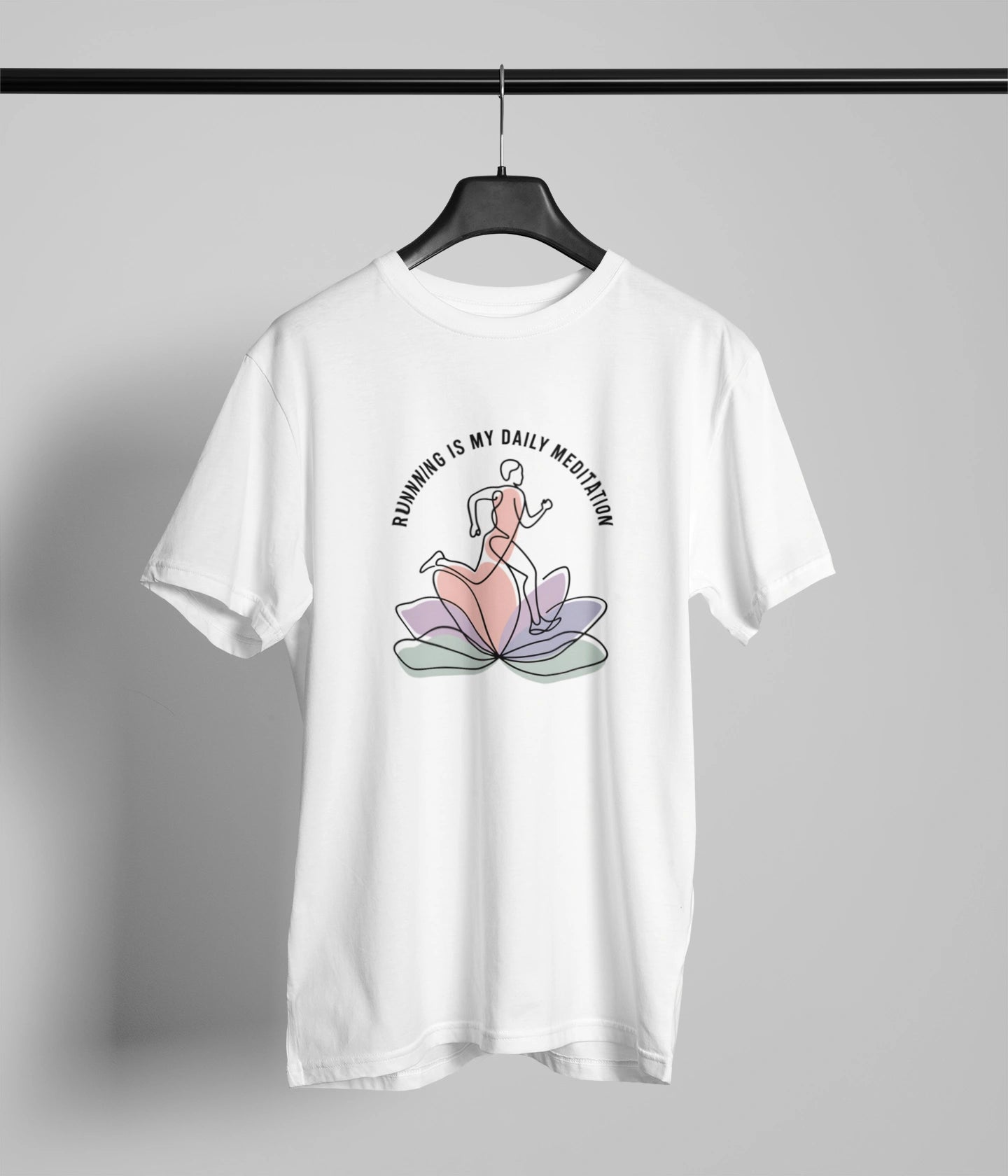 Running is my daily meditation 1 Tshirt