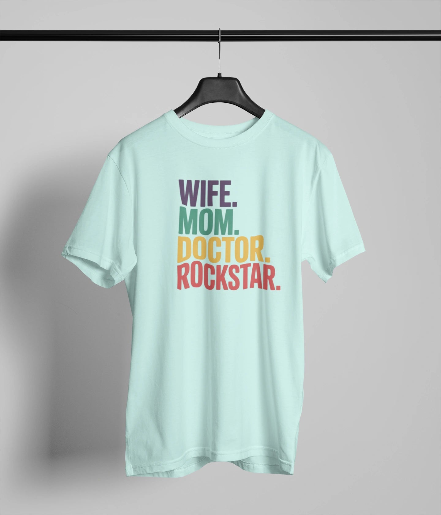 Wife mom doctor rockstar T-Shirt