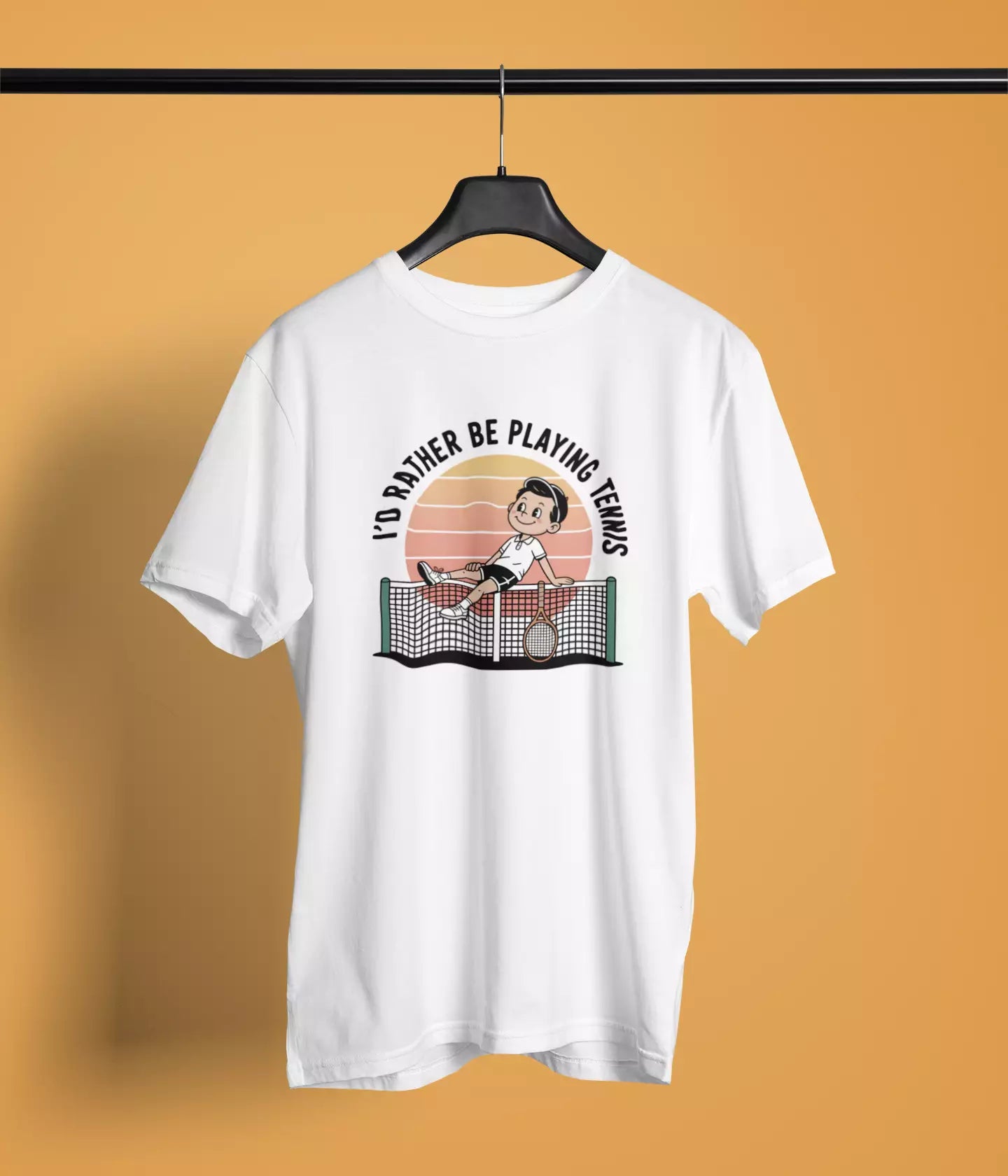 I'd rather be playing tennis - Tshirt