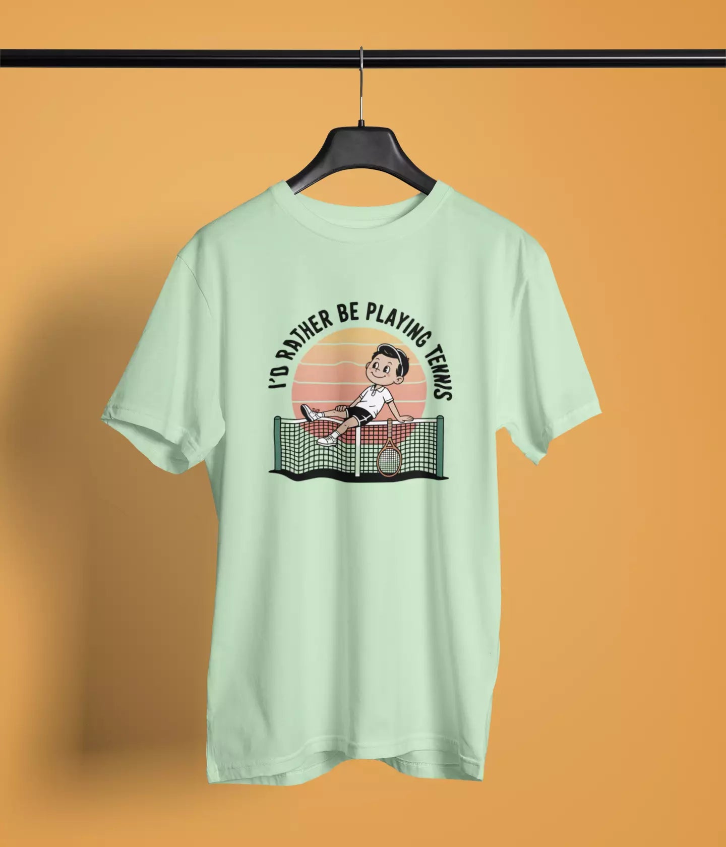 I'd rather be playing tennis - Tshirt